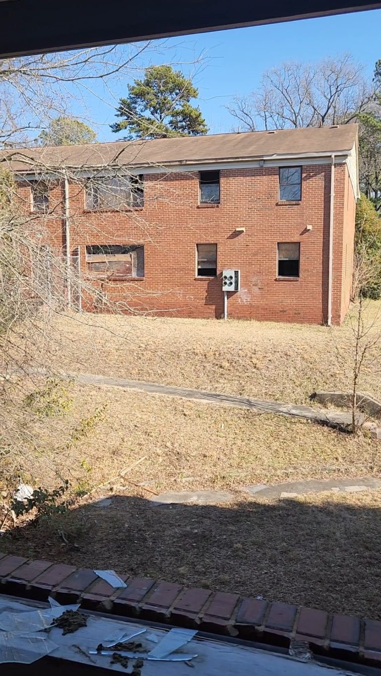 Old Abandoned Apartment Buildings