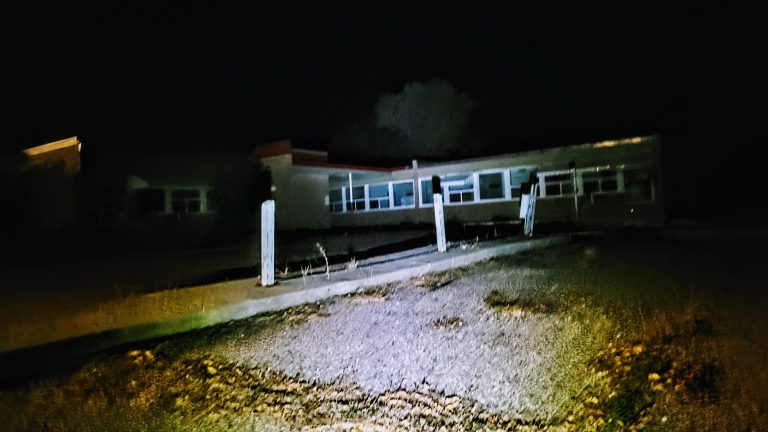small abandoned hospital