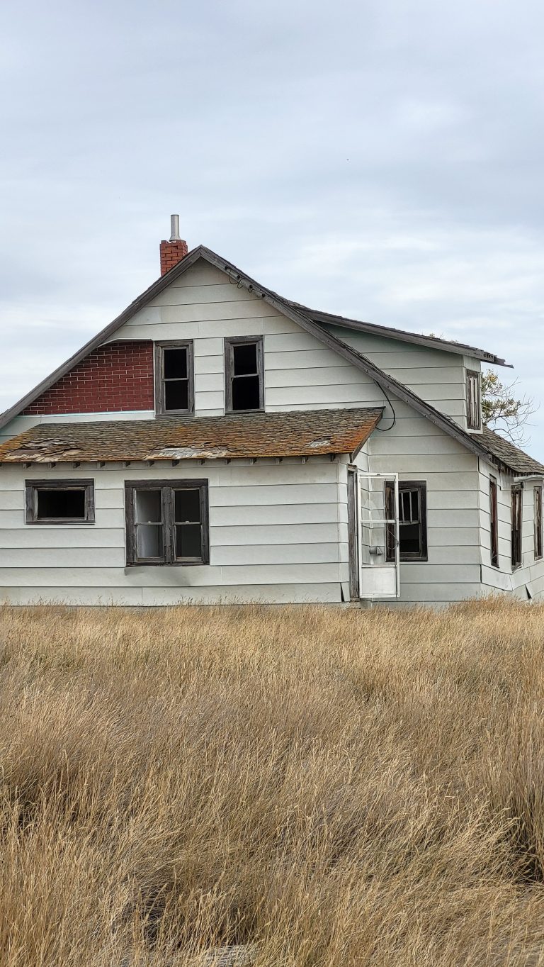 house with two barns