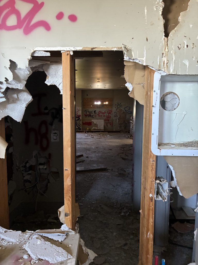 abandoned house
