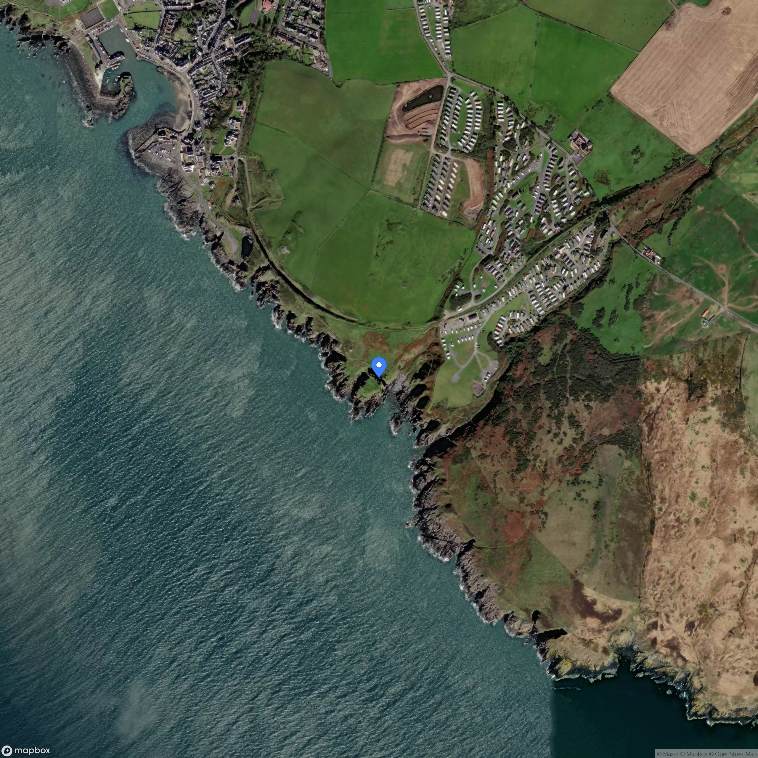 Dunskey Castle