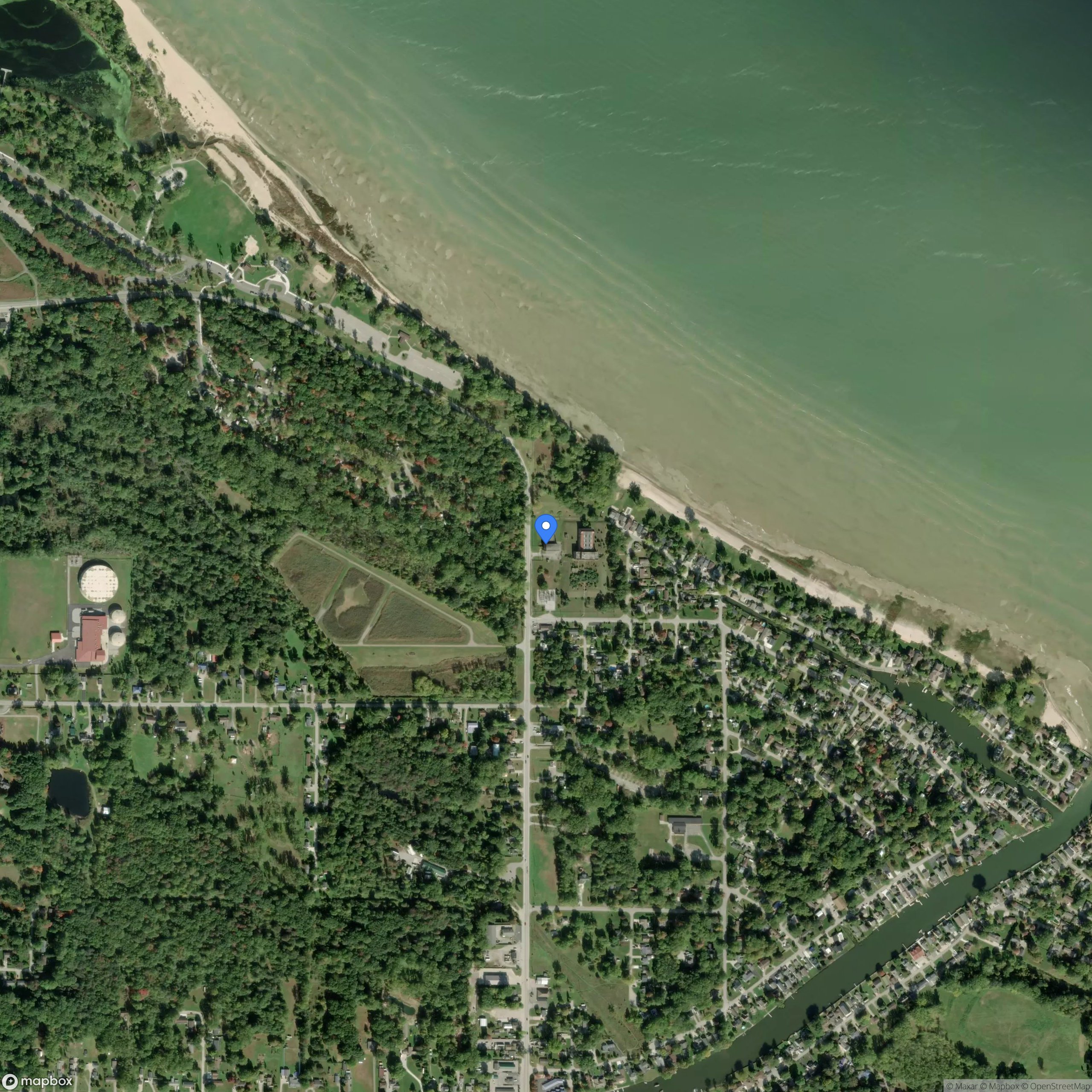 Bay City 1908(?) Water Works and Filtration Facility