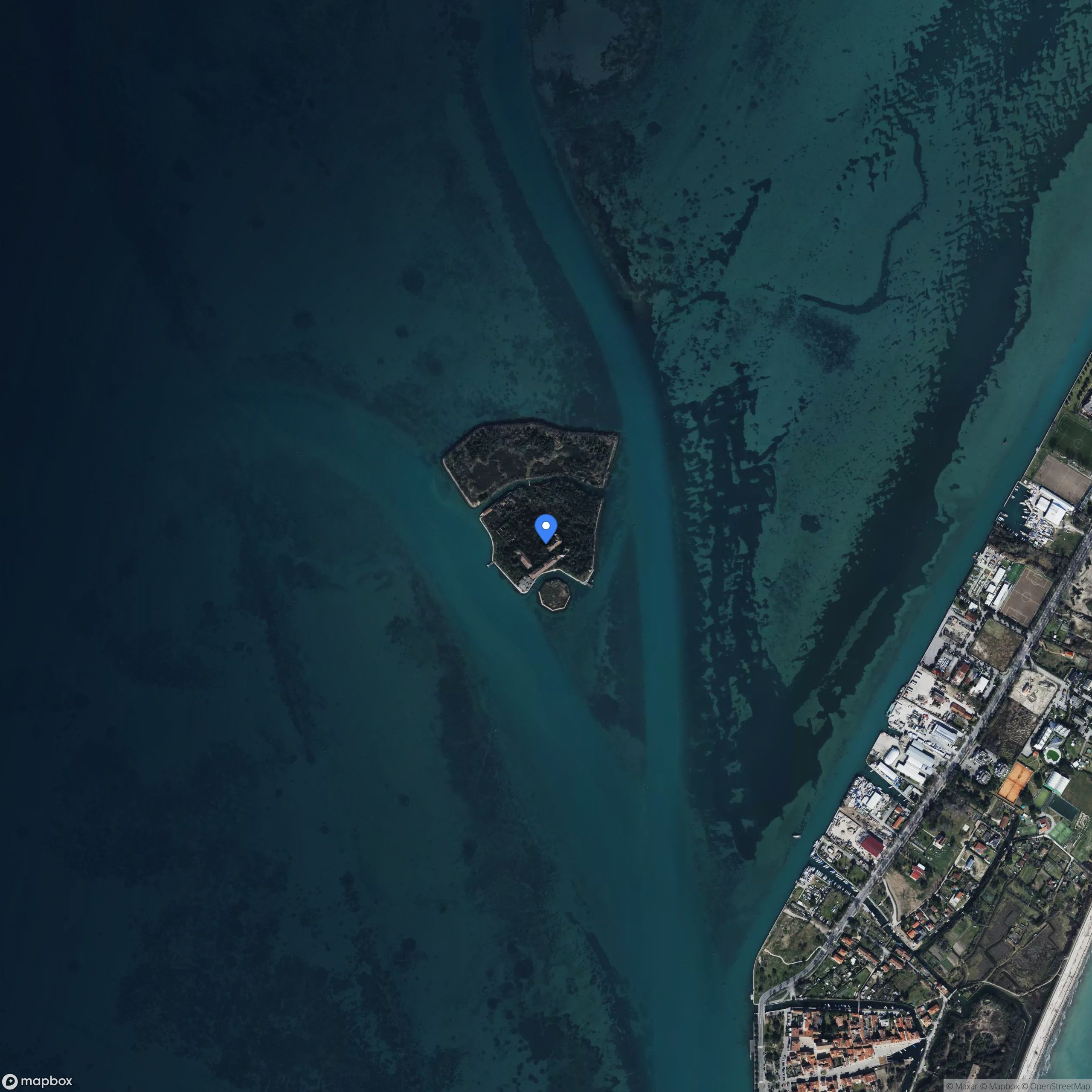 asylum and dock ruins