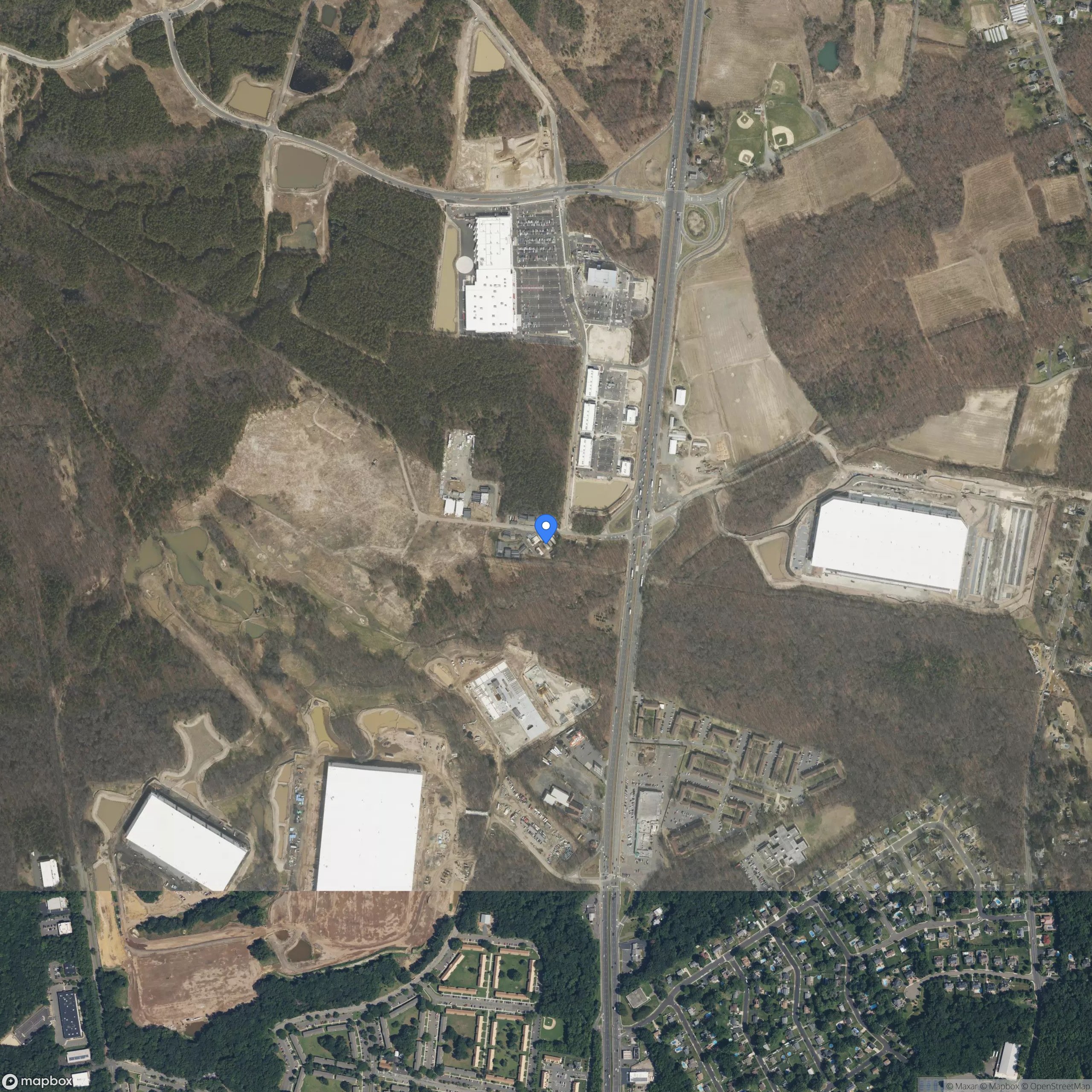 Abandoned military storage