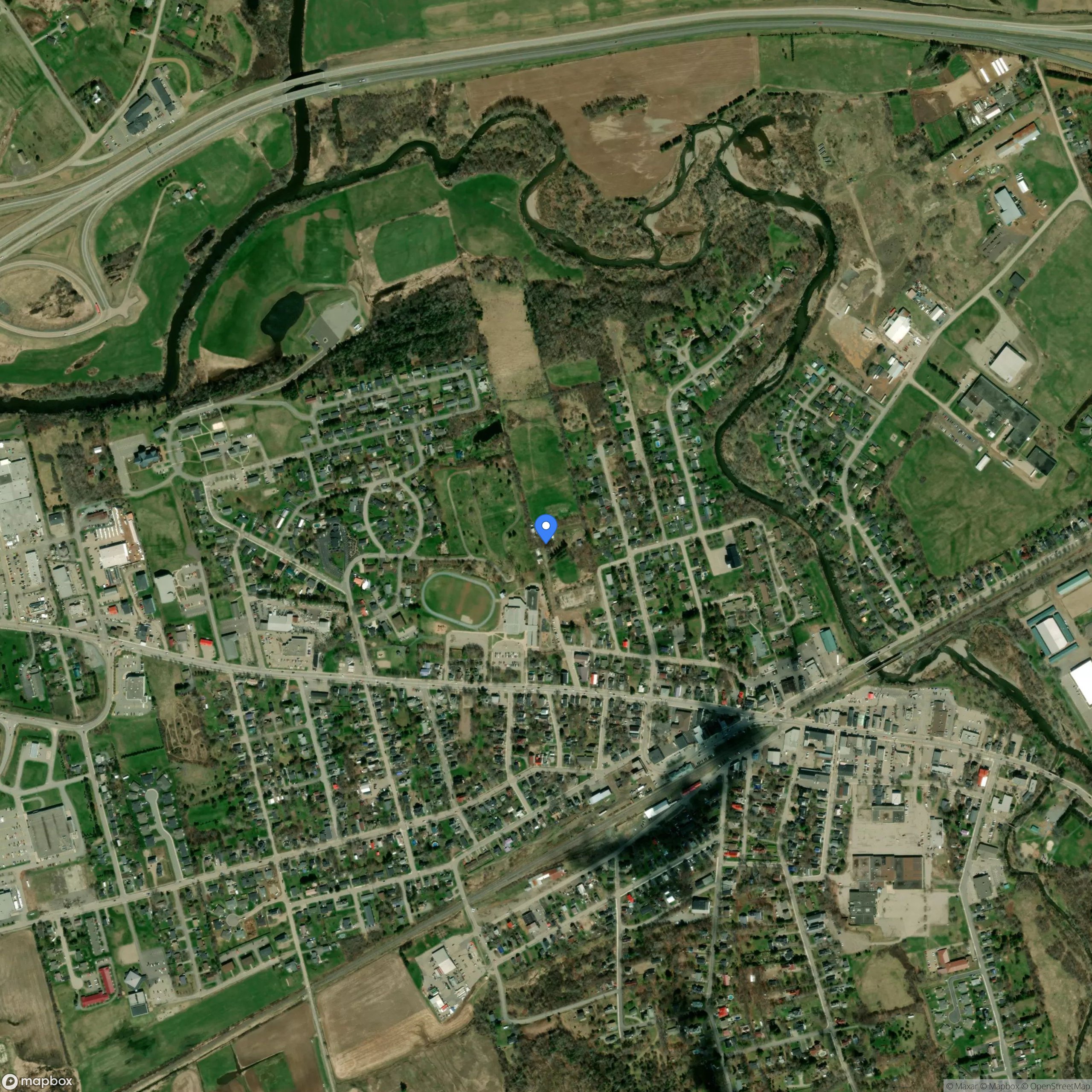 Small Abandoned Subdivision