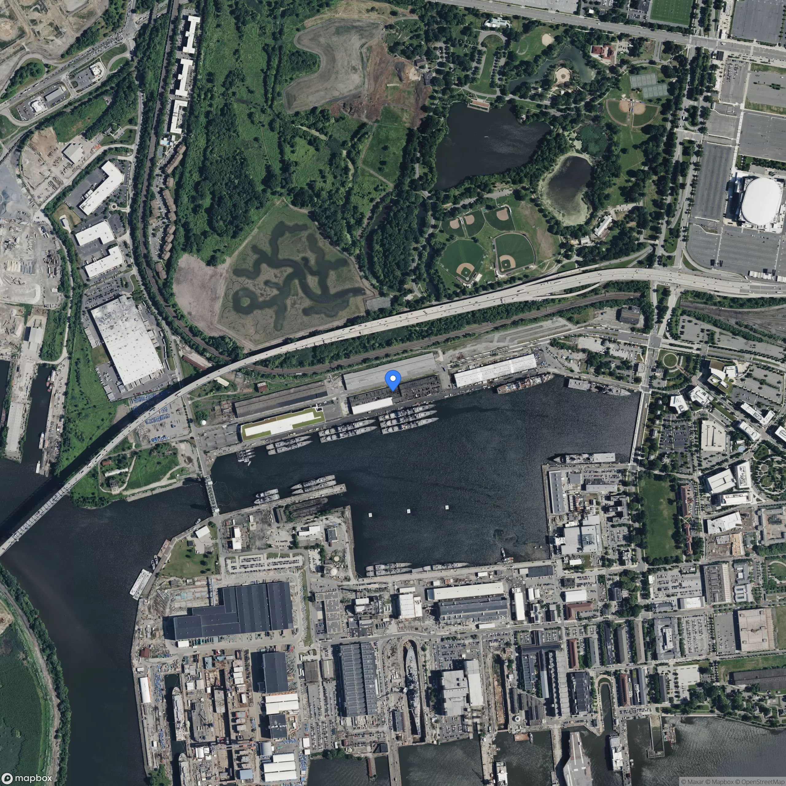 Abandoned Naval Yard Warehouse