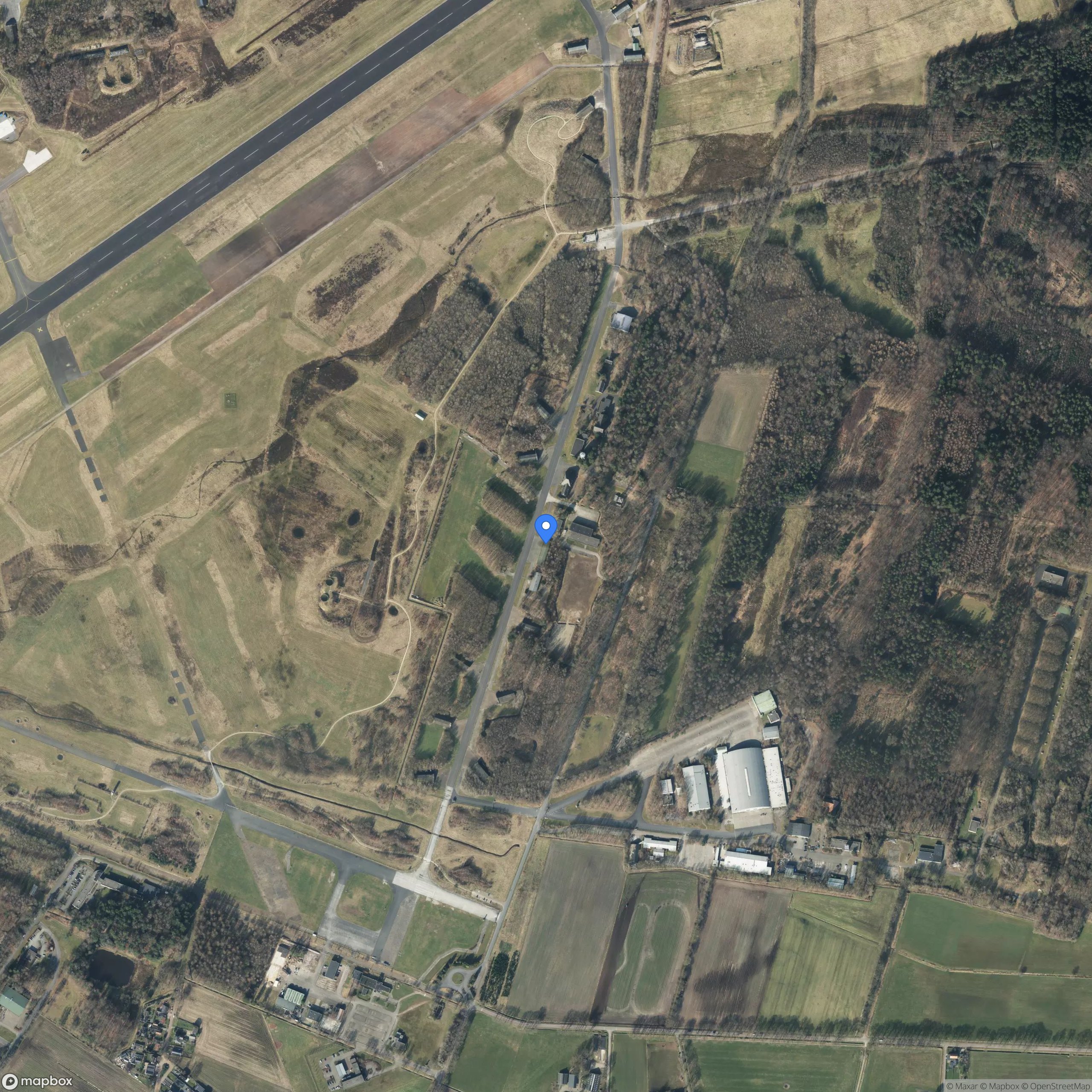 abonded airfield and military base