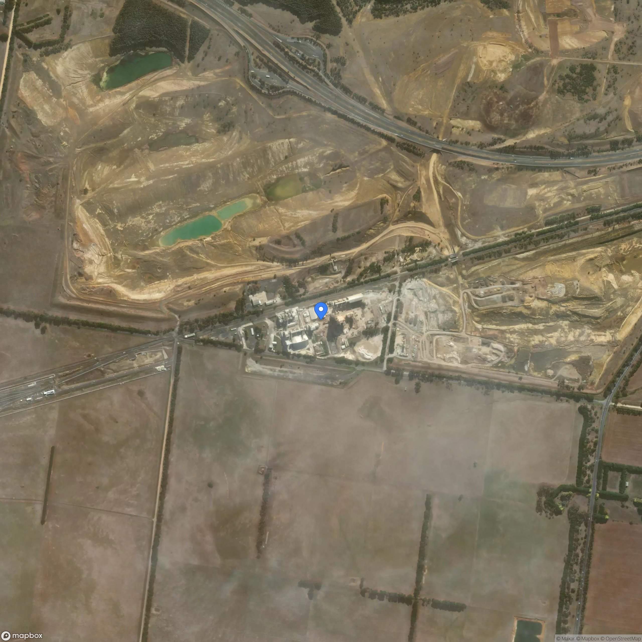 Old BORAL cement works (being demo'd)