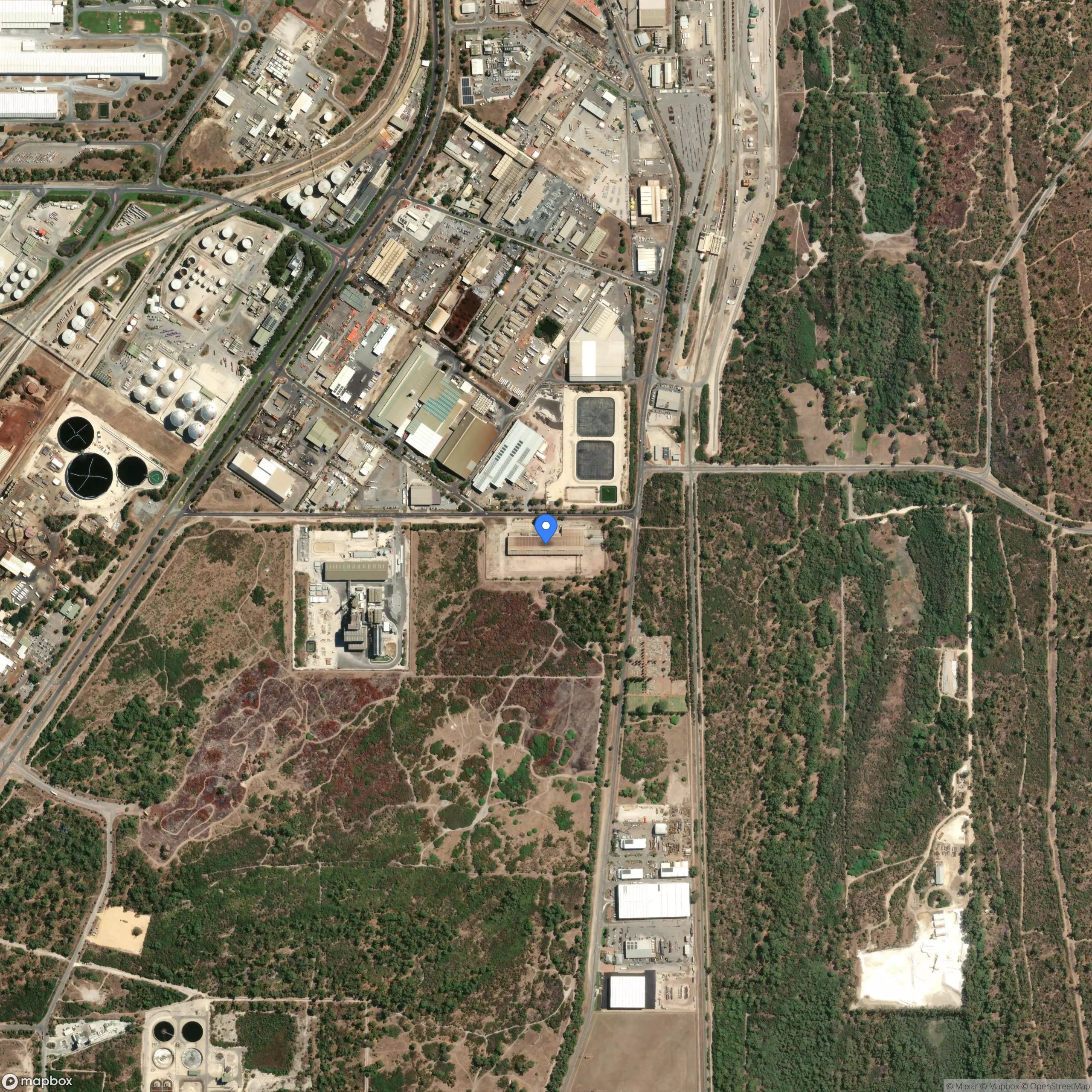 Abandond adhesives manufacturing plant