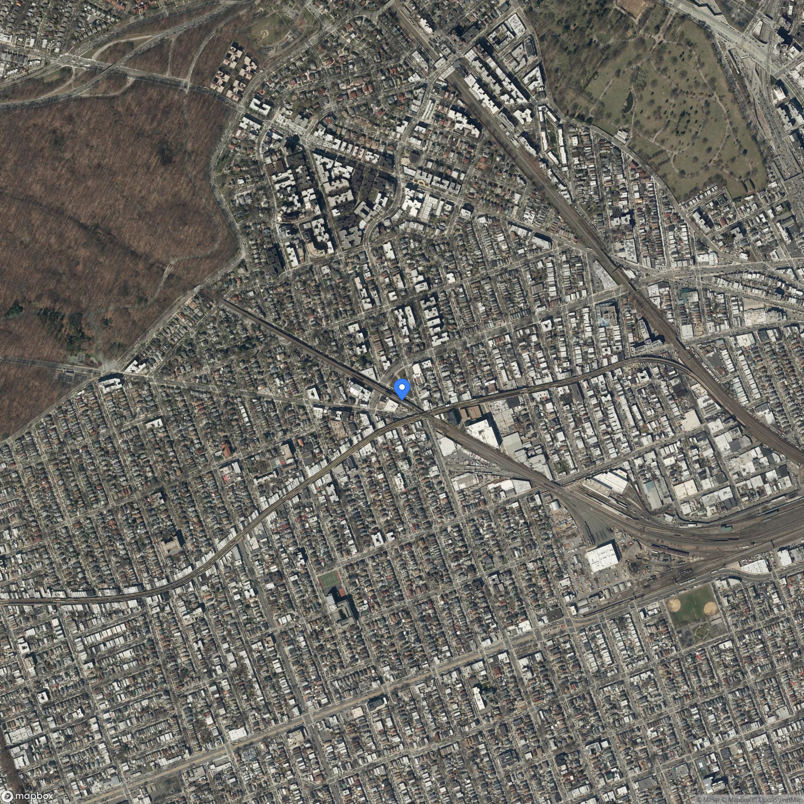 abandoned LIRR train station