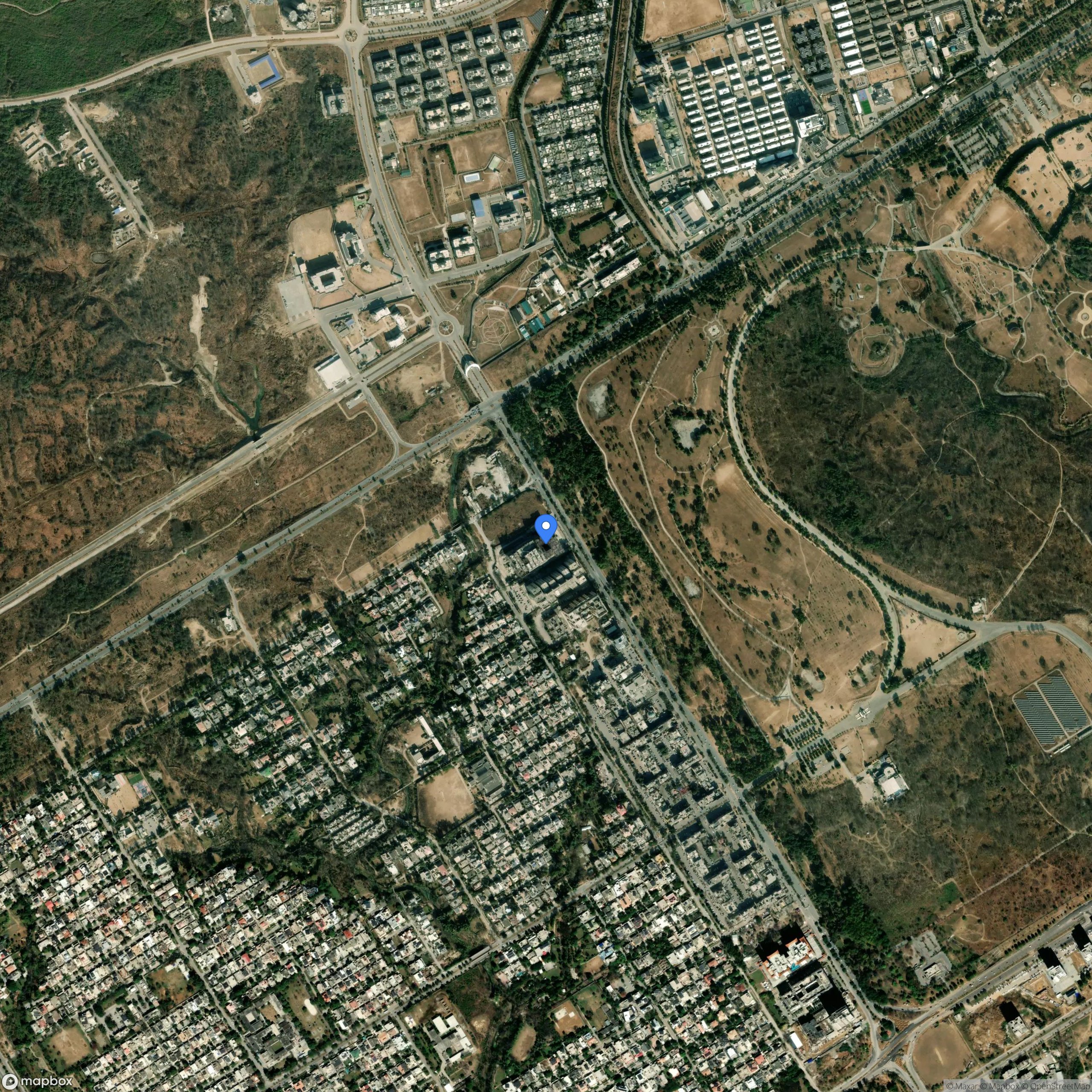 Margalla towers (may contain people still living in them)