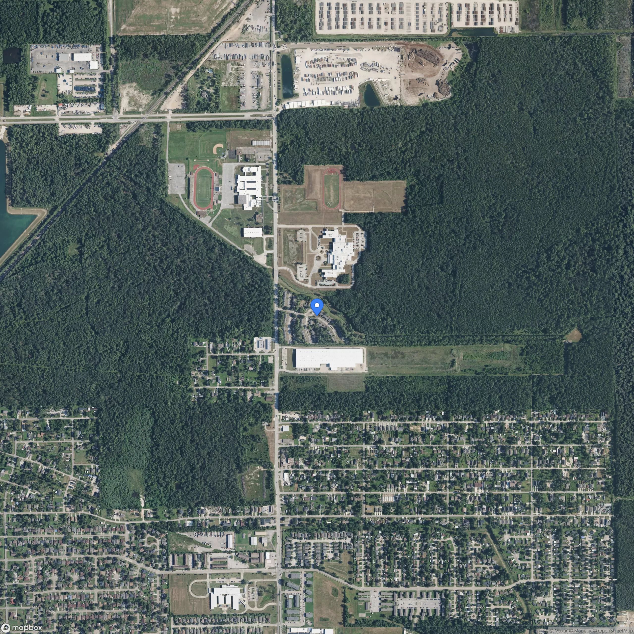 Abandoned neighborhood