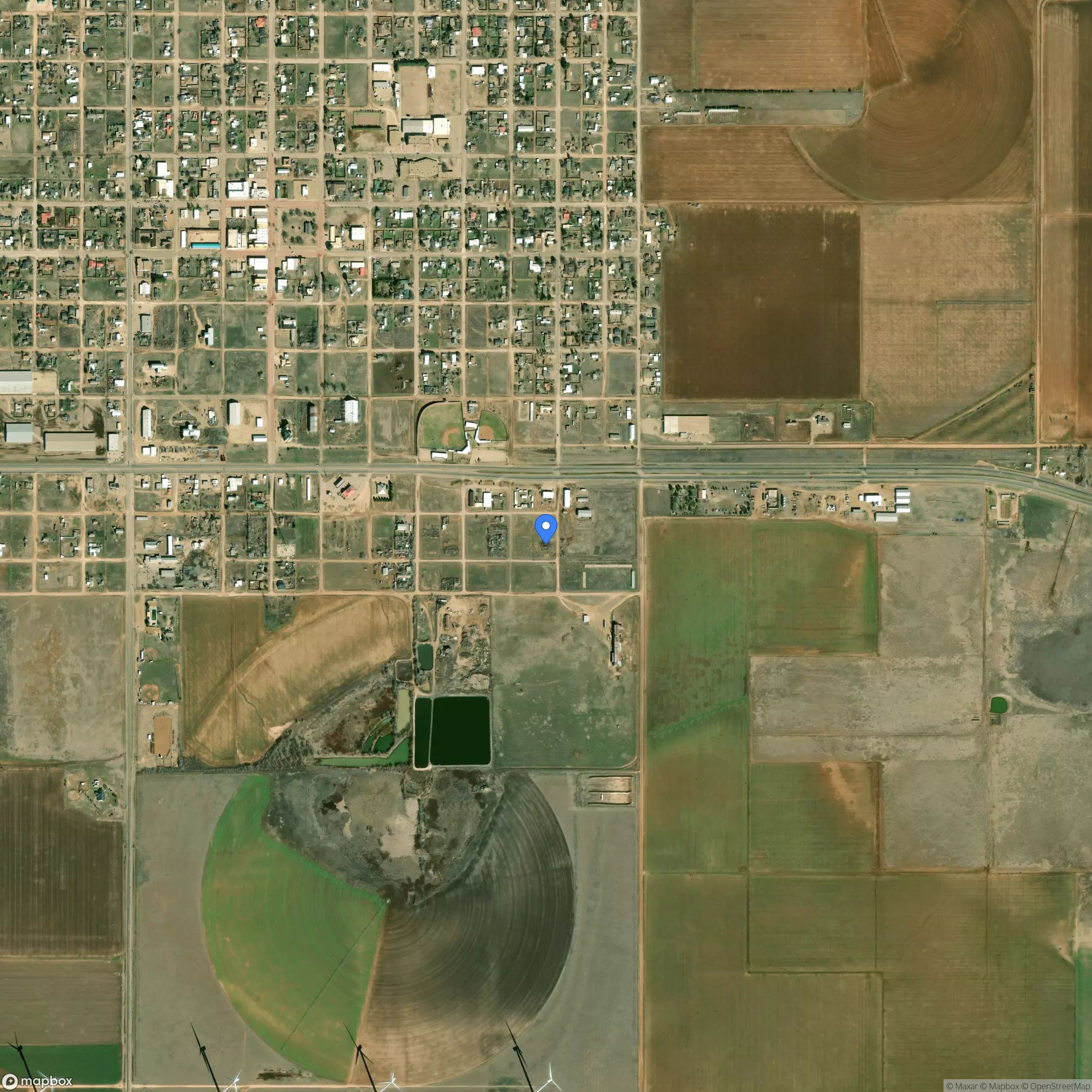 Active cell tower, 300ft(?)