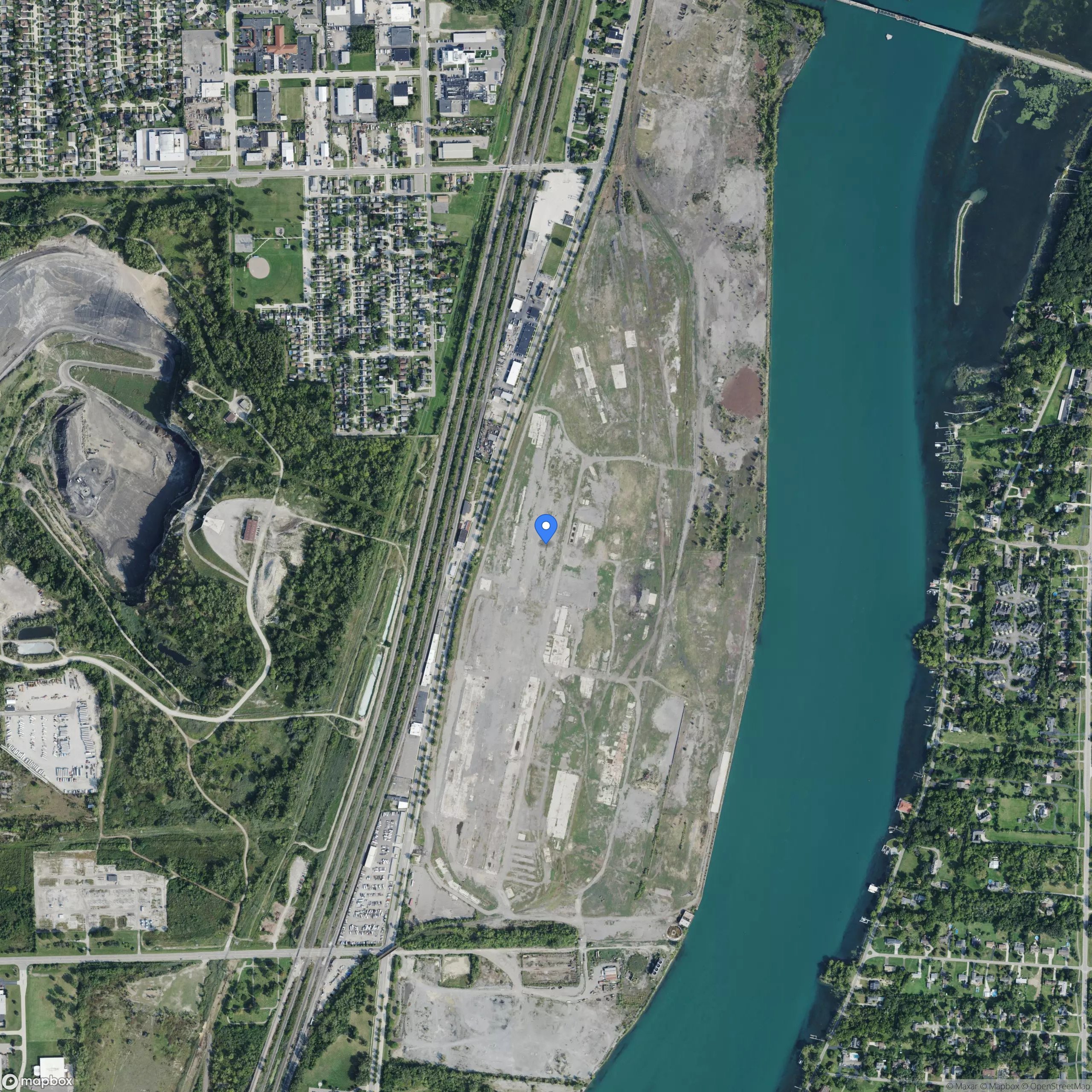 Abandoned steel plant (McLouth steel)