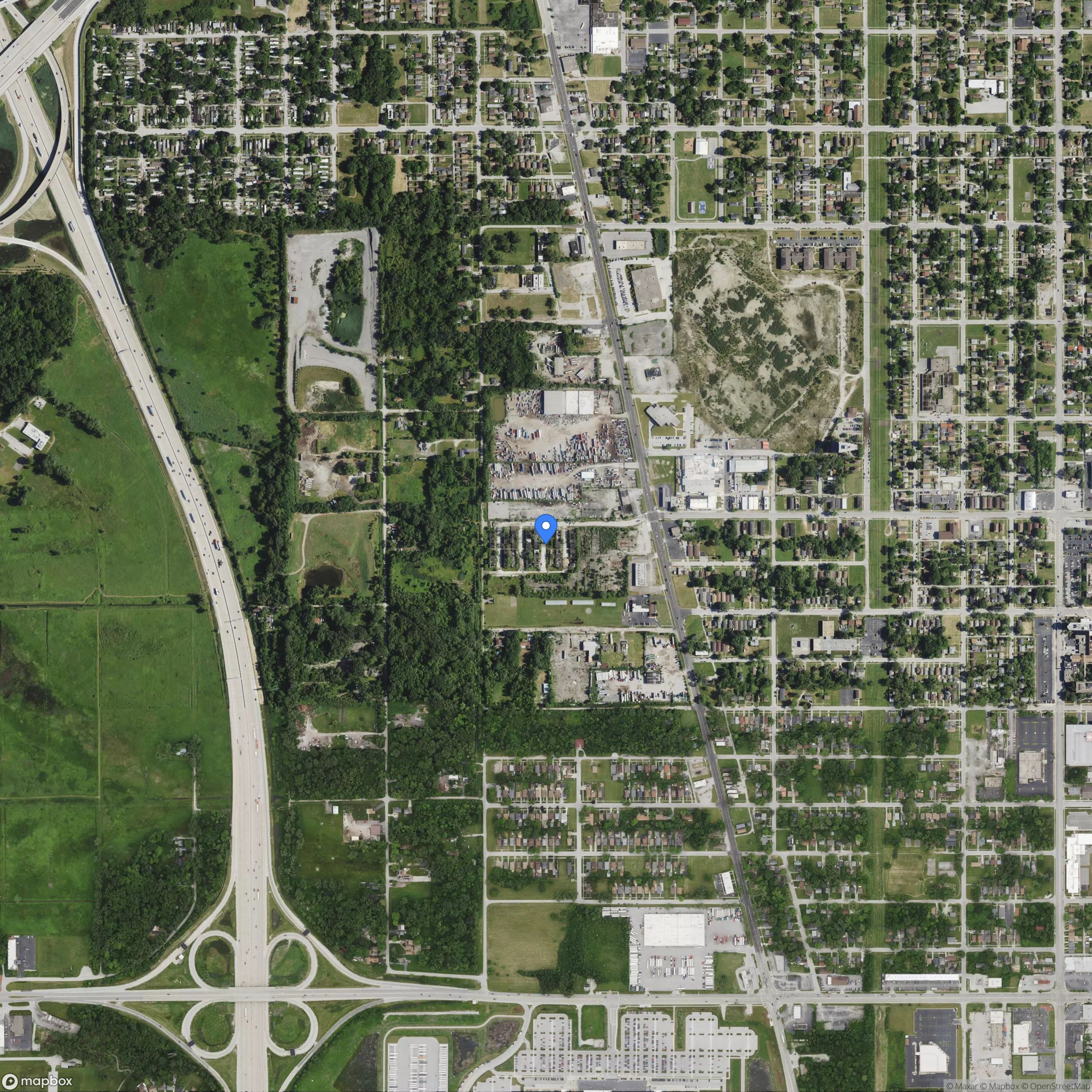 abandoned neighborhood