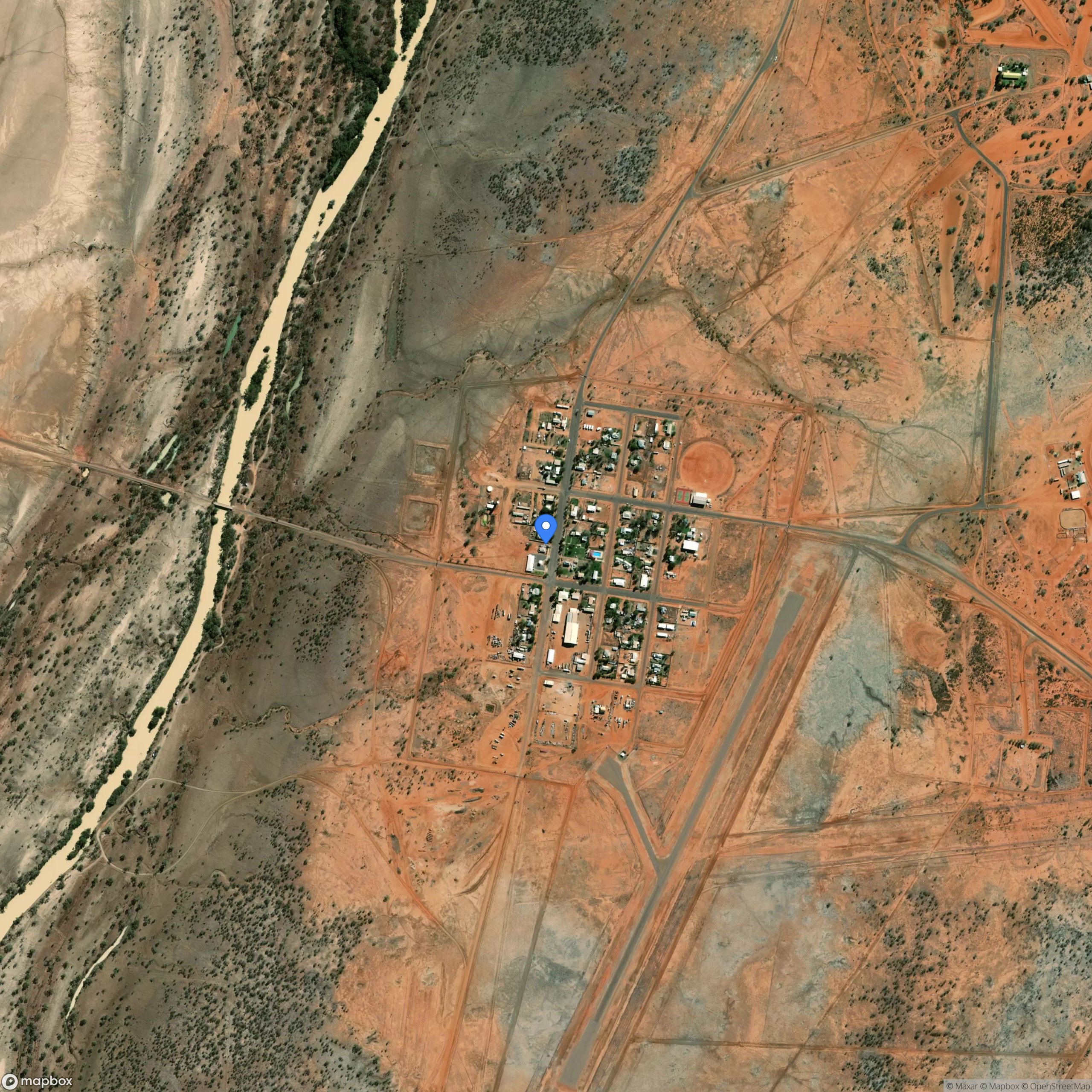 abandoned outback house and store Jundah