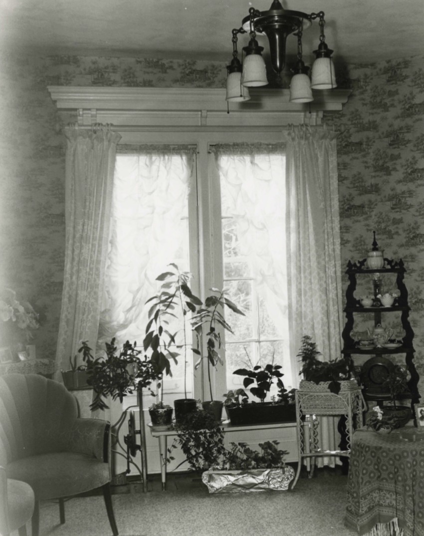 Abandoned historical Charles H Hibbard house