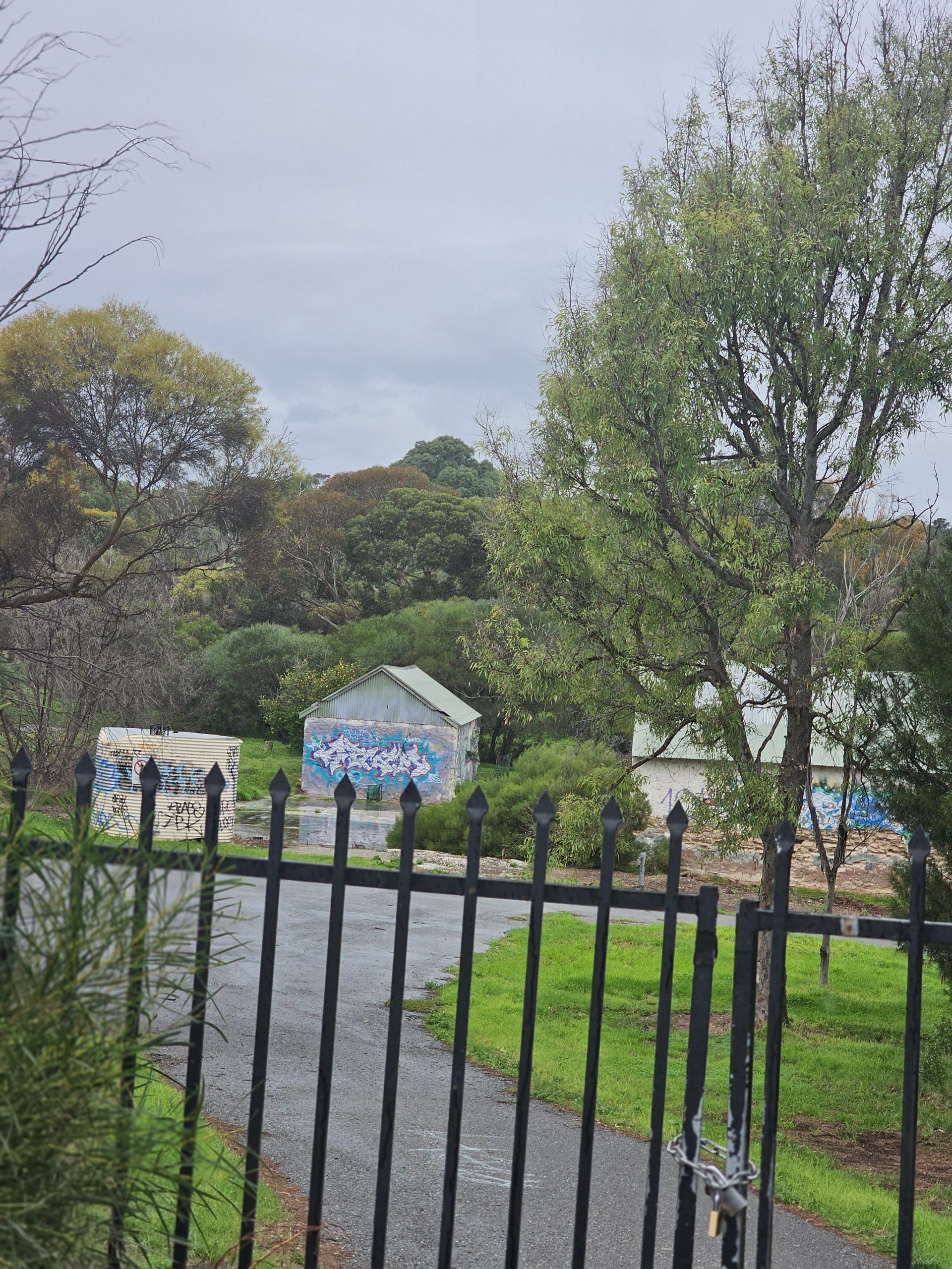 Abandoned community centre