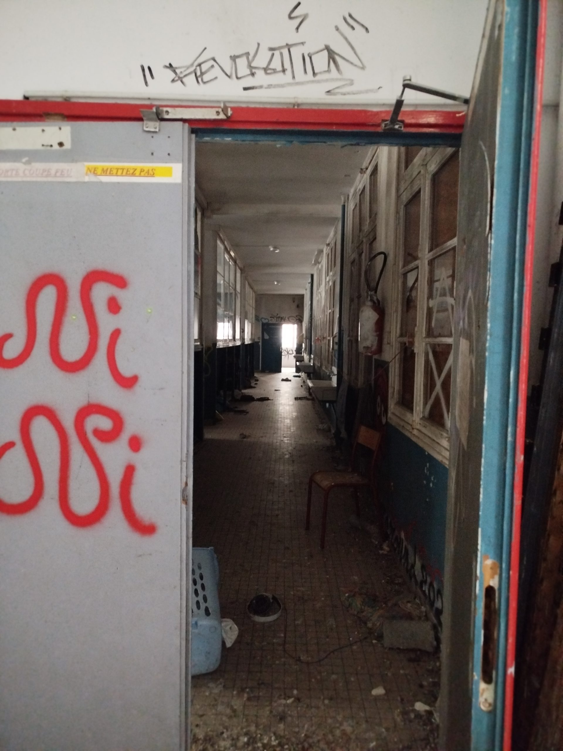 Collège abandonné