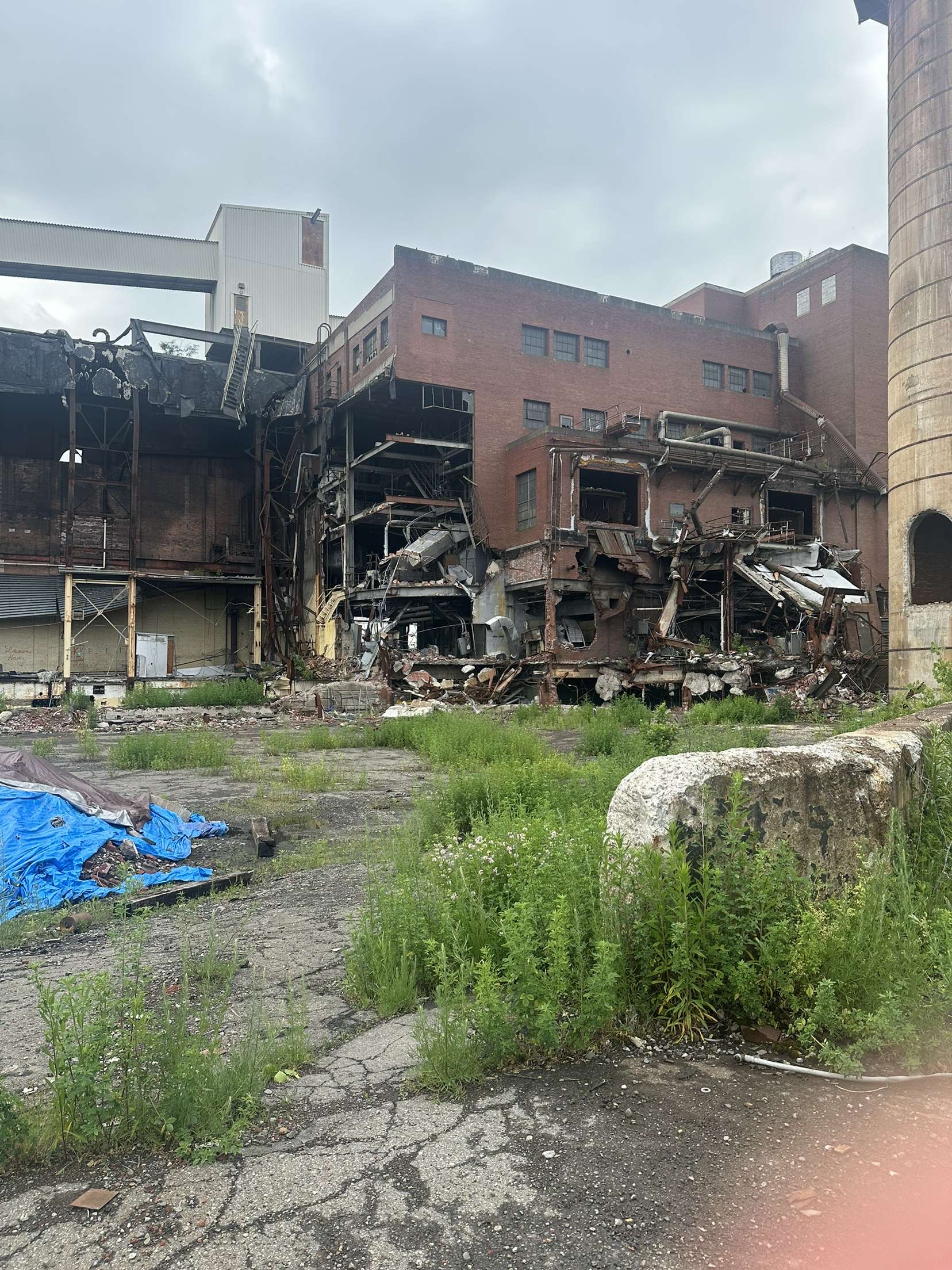 Abonded coal factory