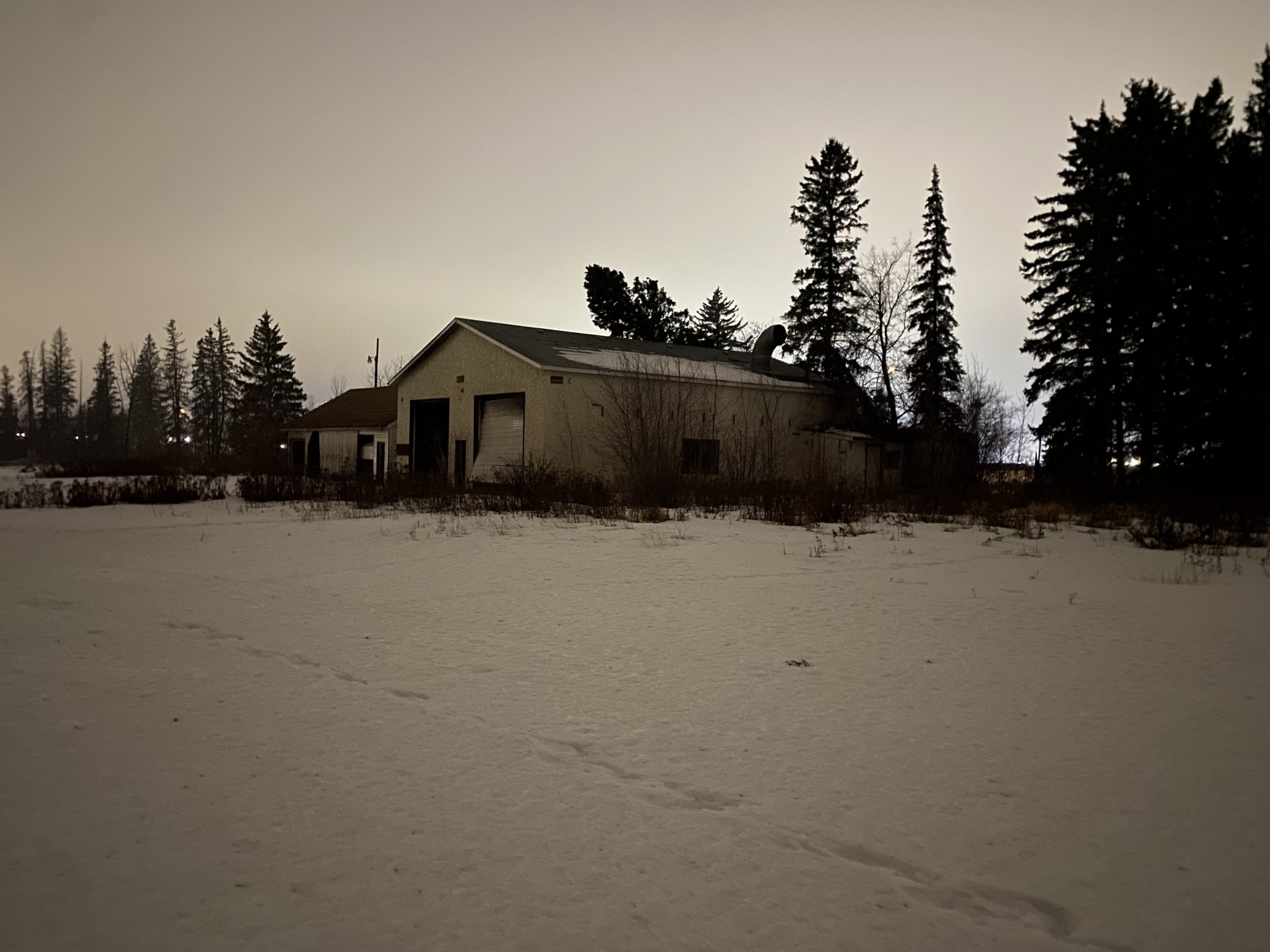 Abandoned House + Sheds and Garages