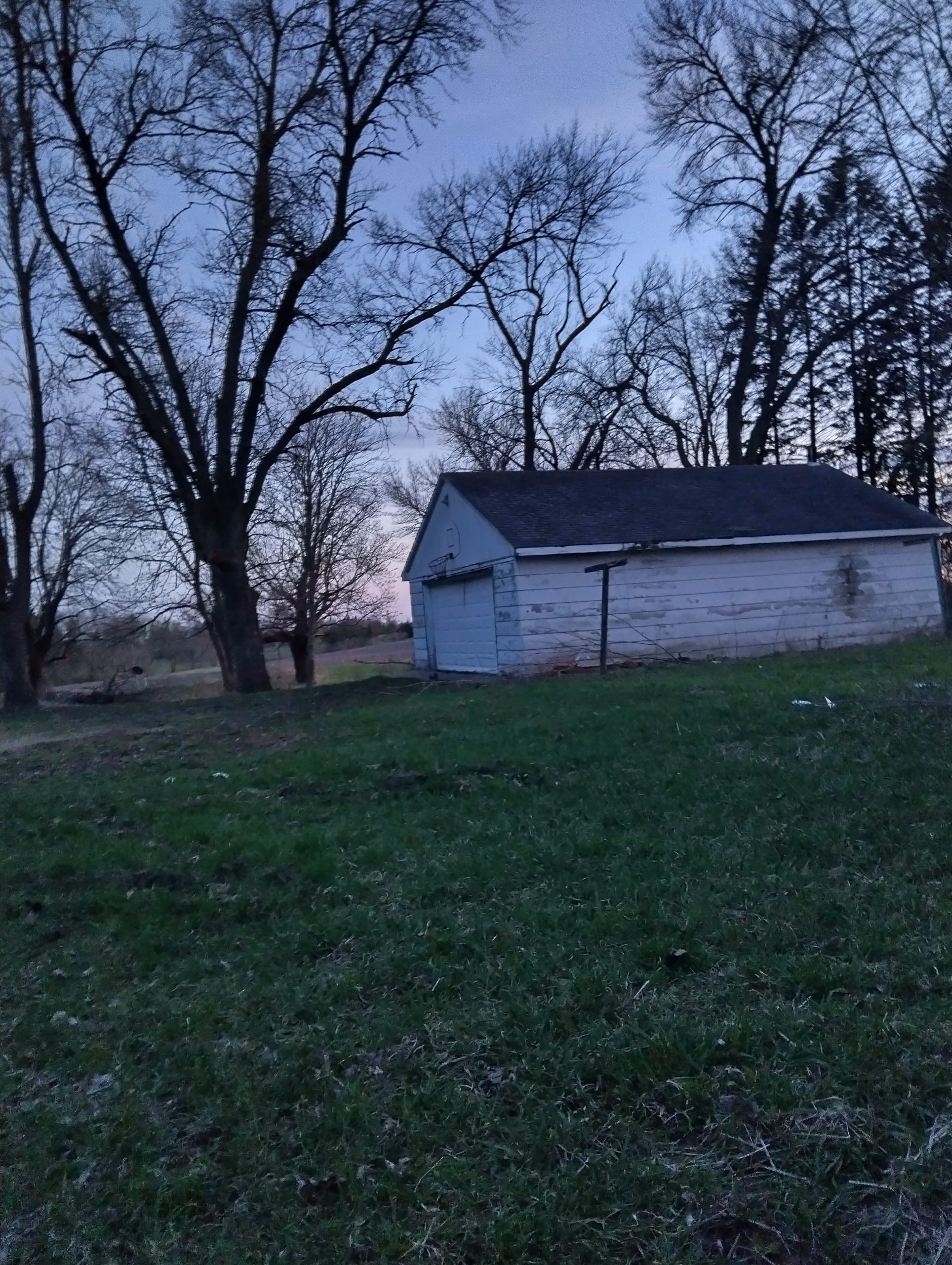Big abandoned farm