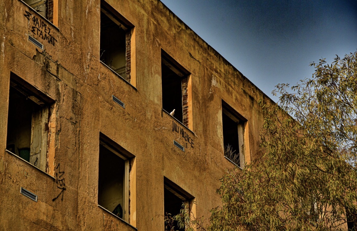 Abandoned navy military hospital NIEN