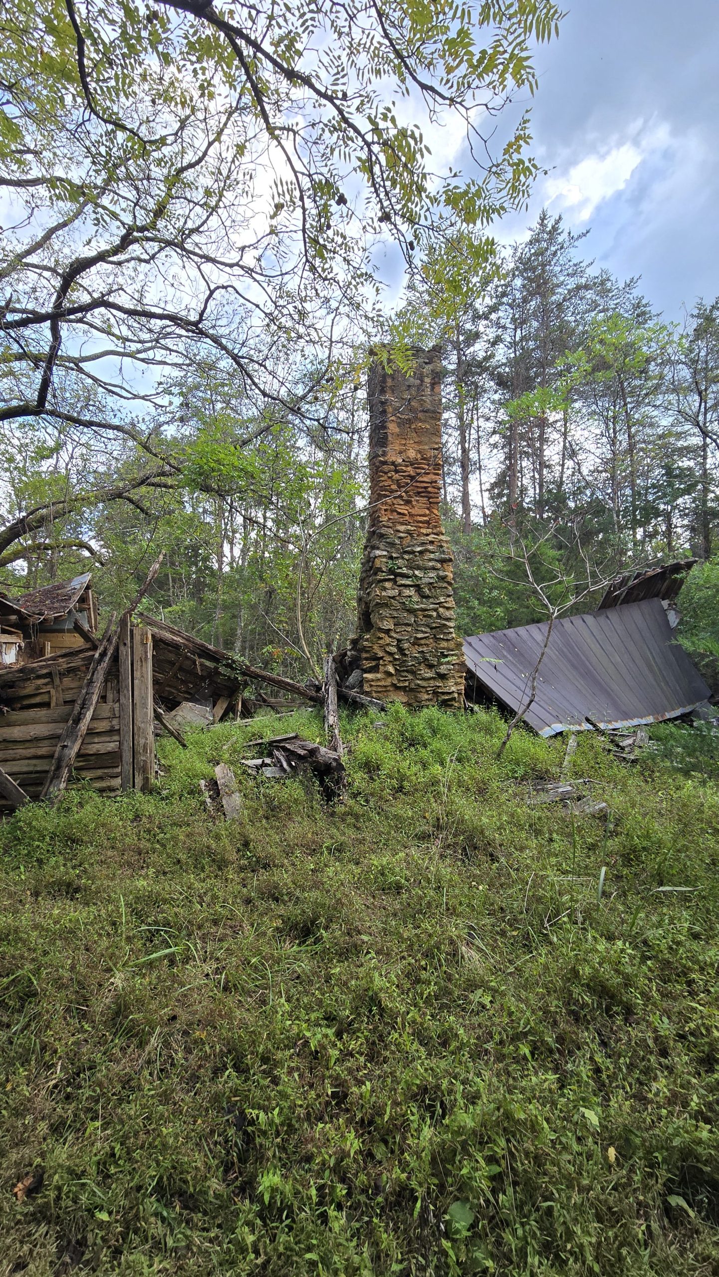 Collapsed House