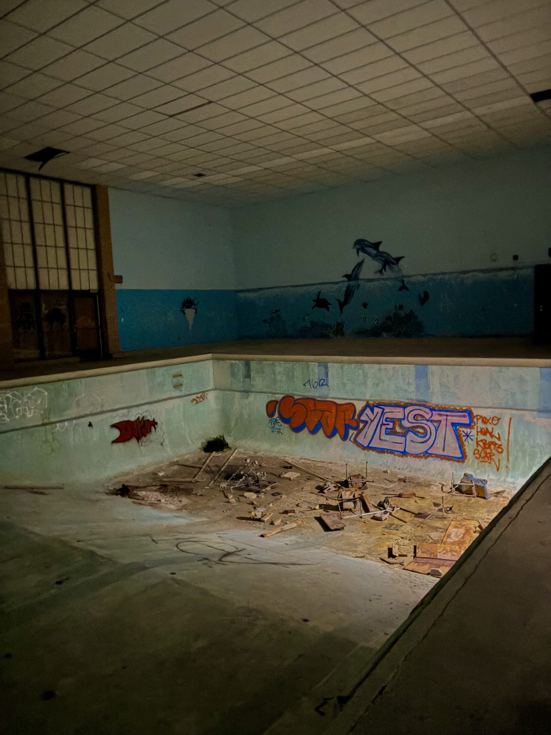 abandoned elementary school
