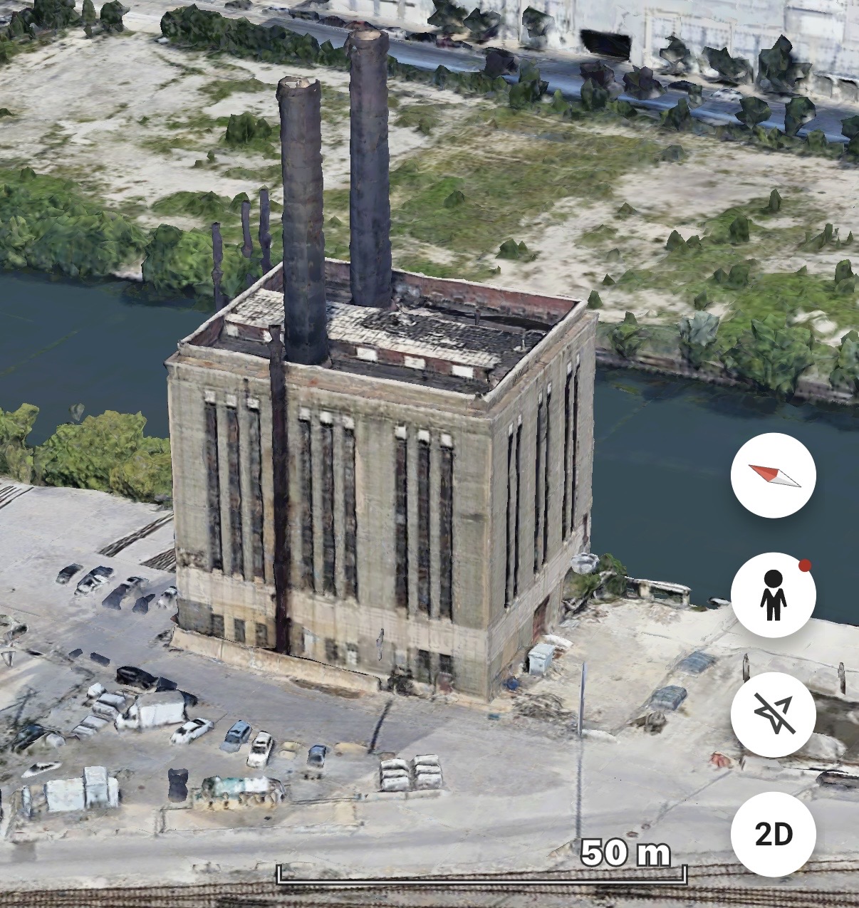 Semi-Abandoned Power Plant