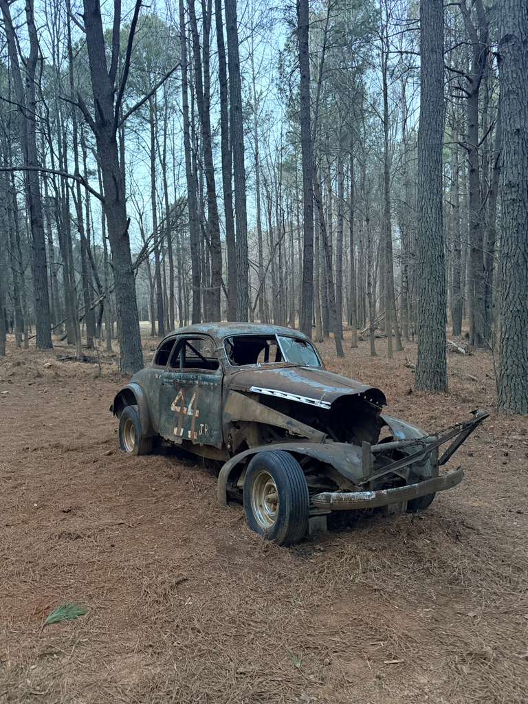 Abandoned race track