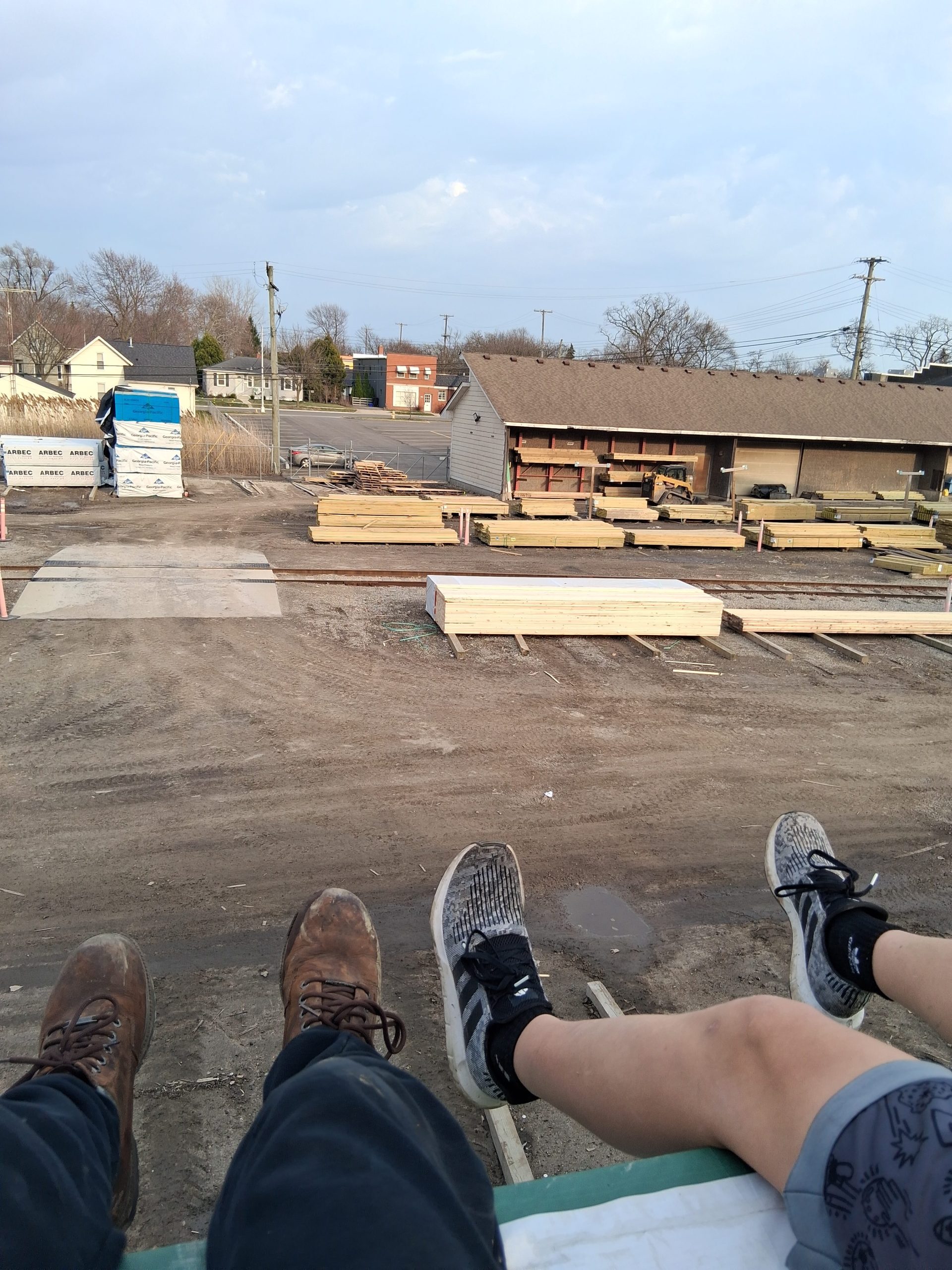 Man's lumber (not actually abandoned just easy to get into with low legal risks)