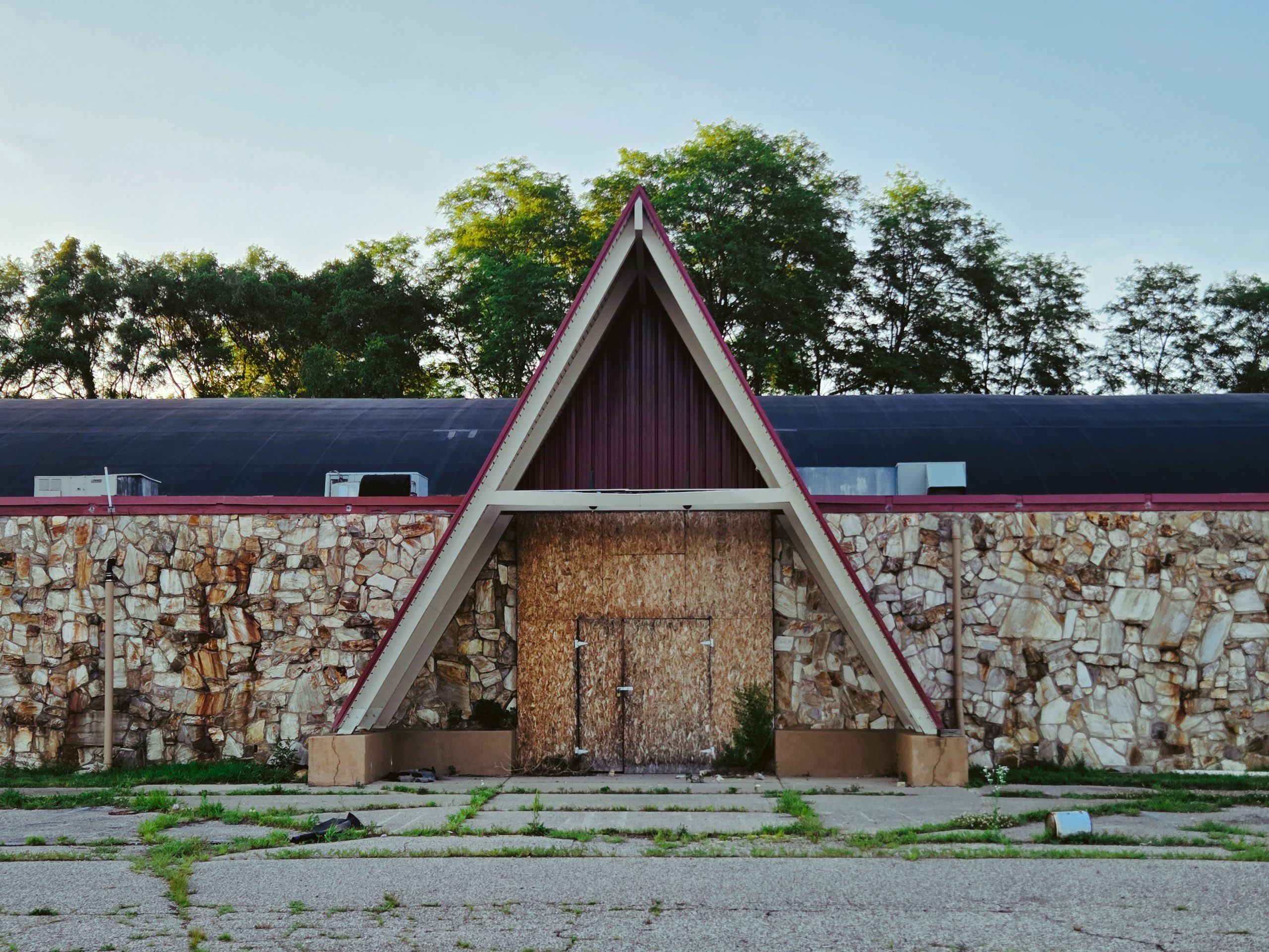 Abandoned bowling alley