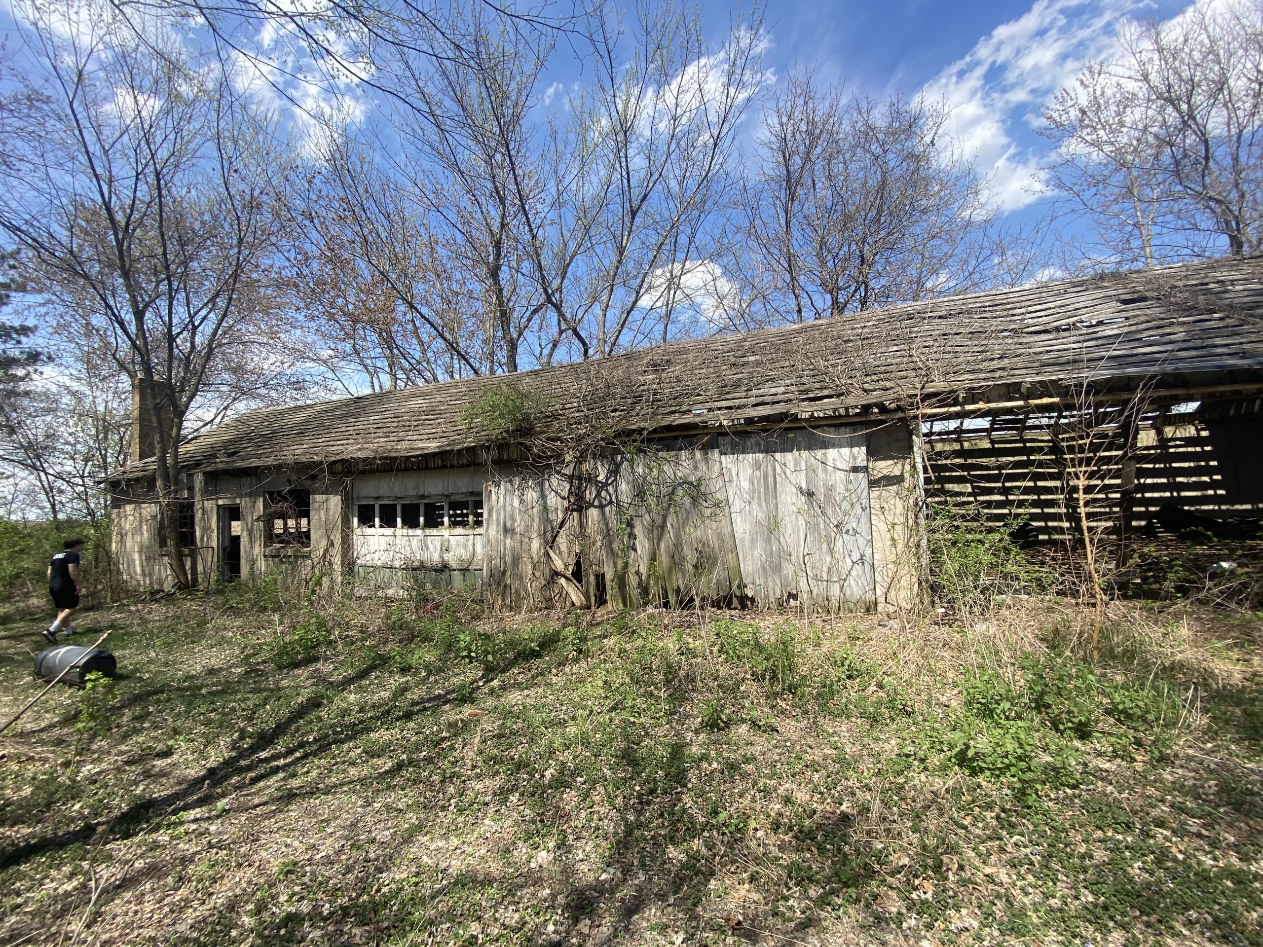 Abandoned farmhouses