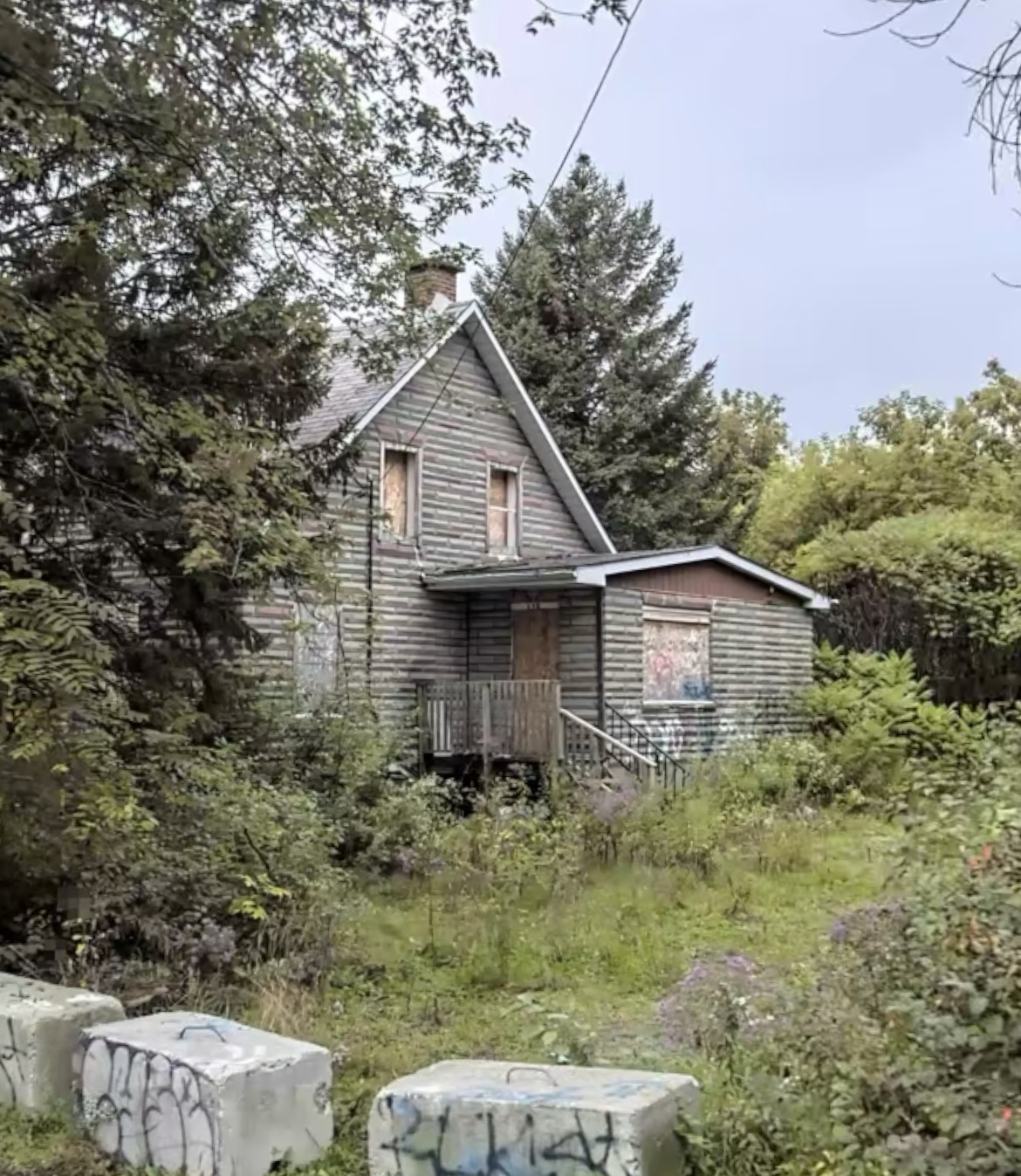 Abandoned house