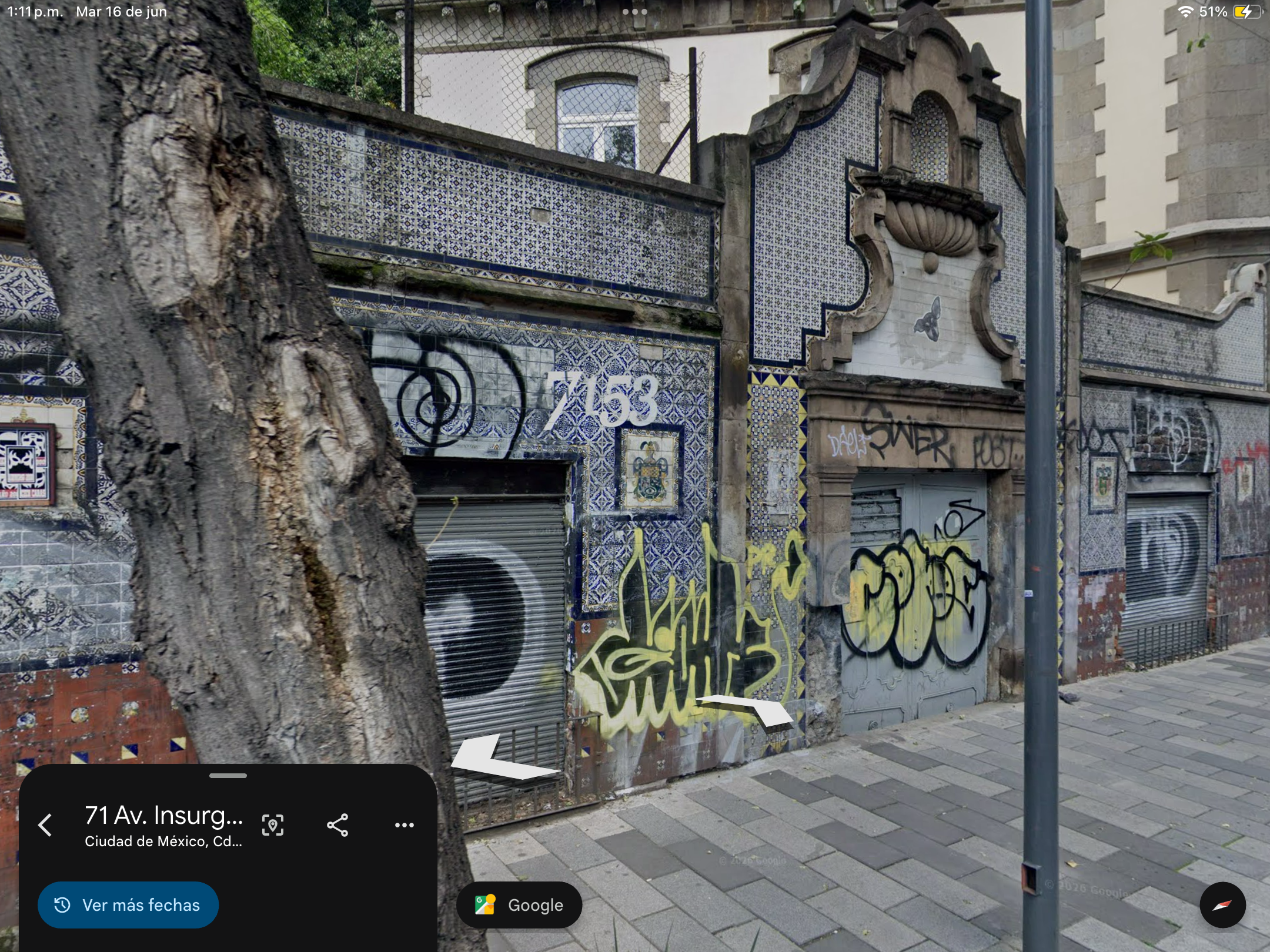 Casa Abandonada de 7153 Avenida Insurgentes Sur