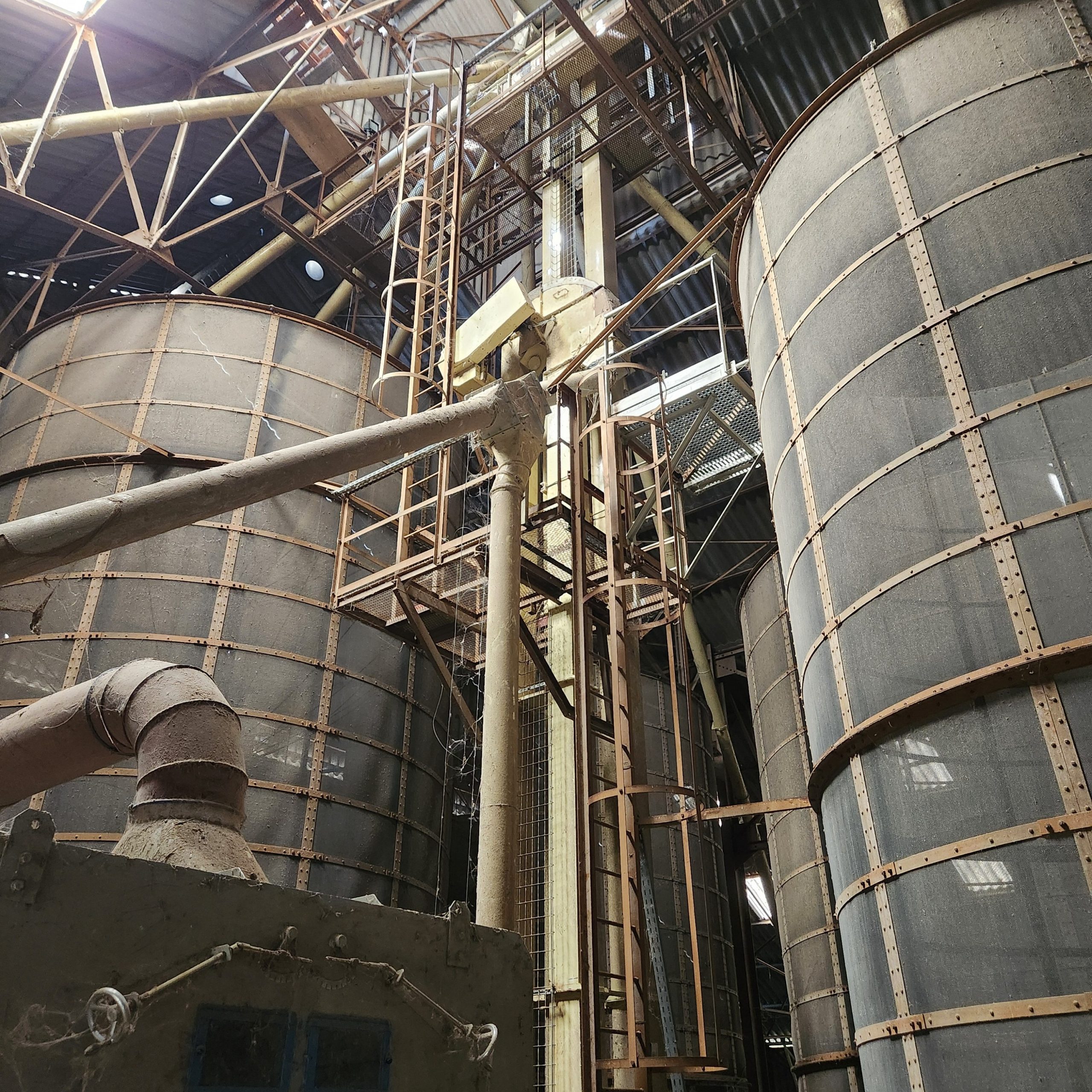 Abandonned wheat factory