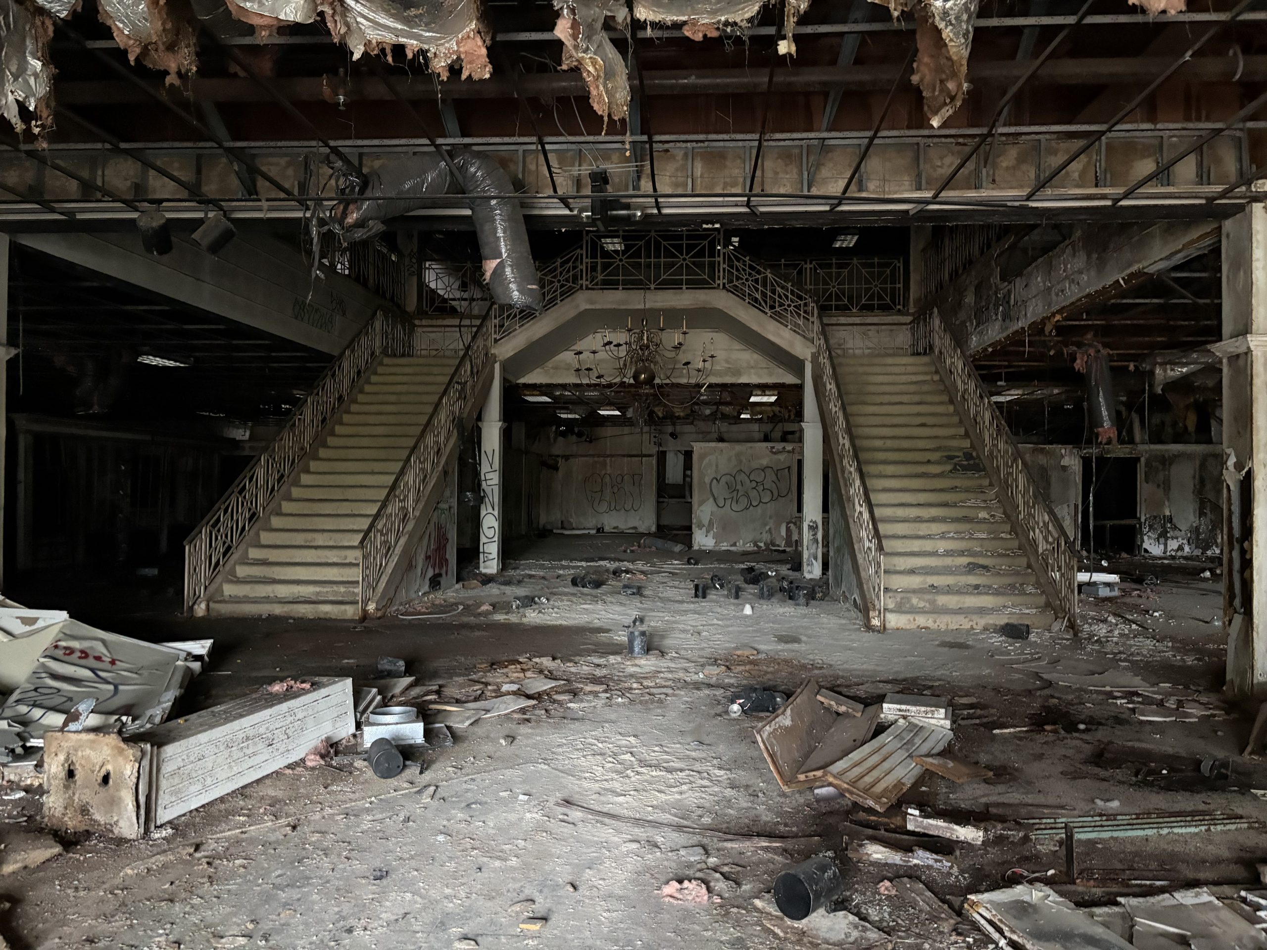 Abandoned antique store
