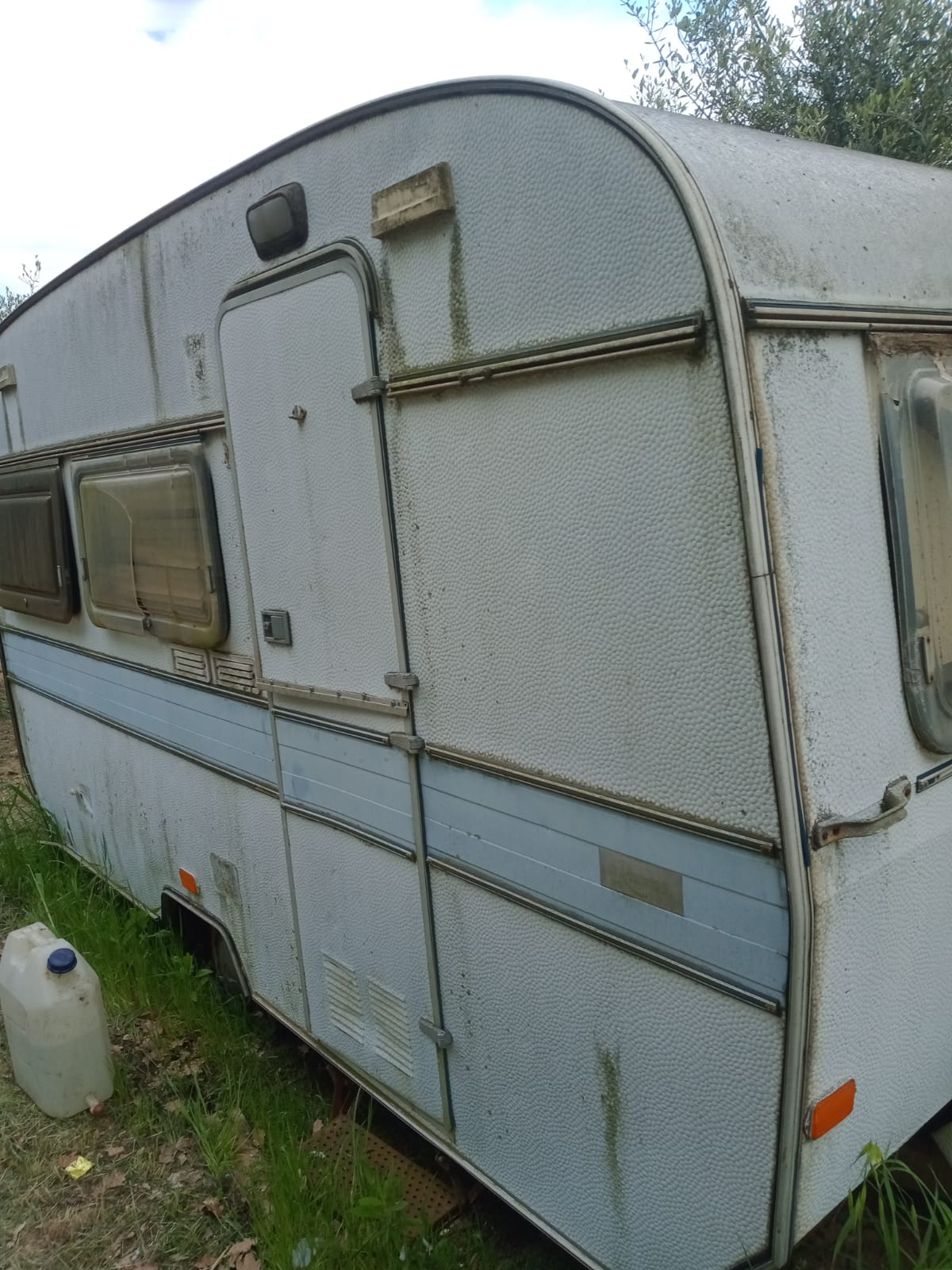 Abandoned small "camper cabin"