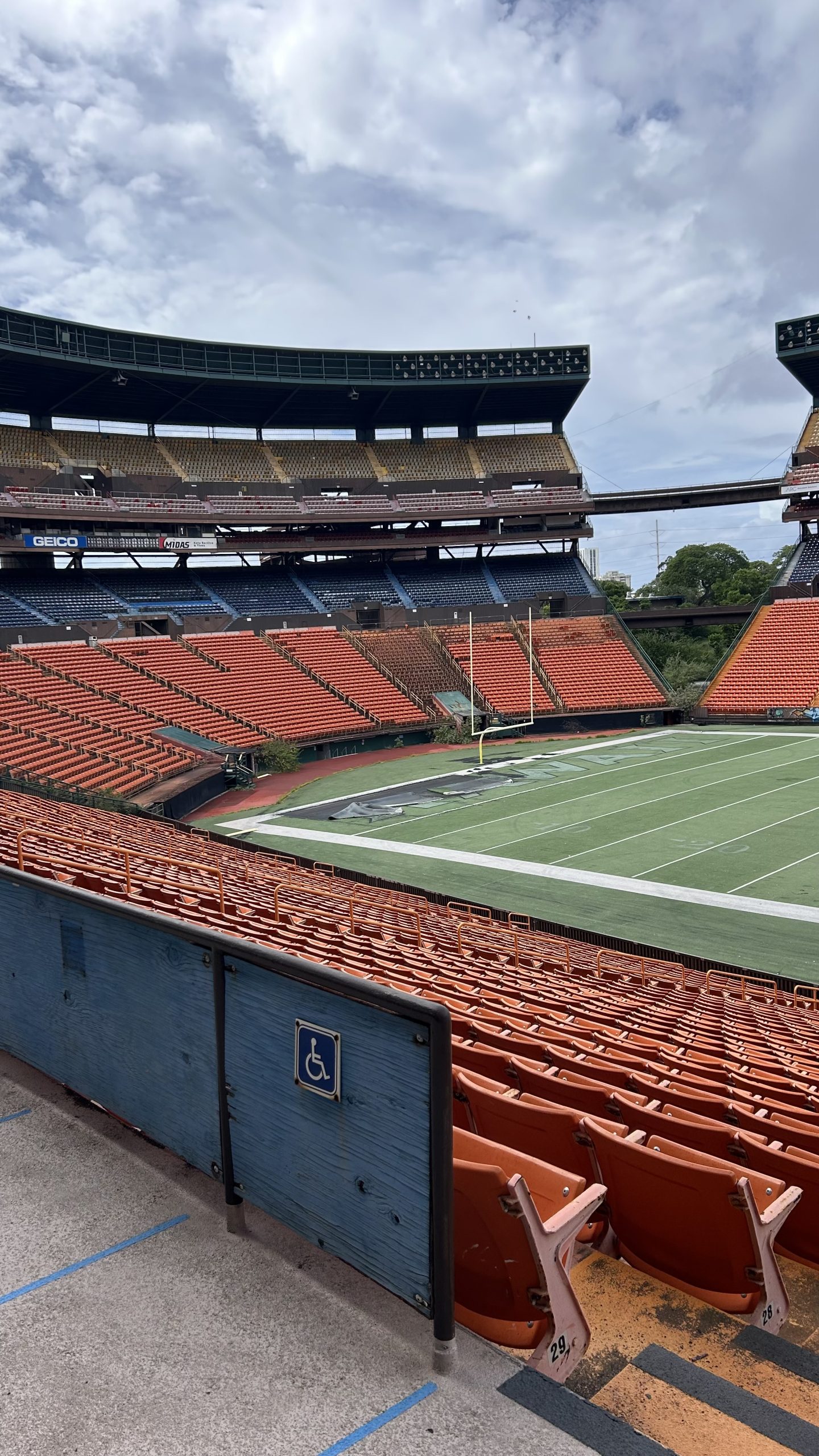 Abandoned Stadium