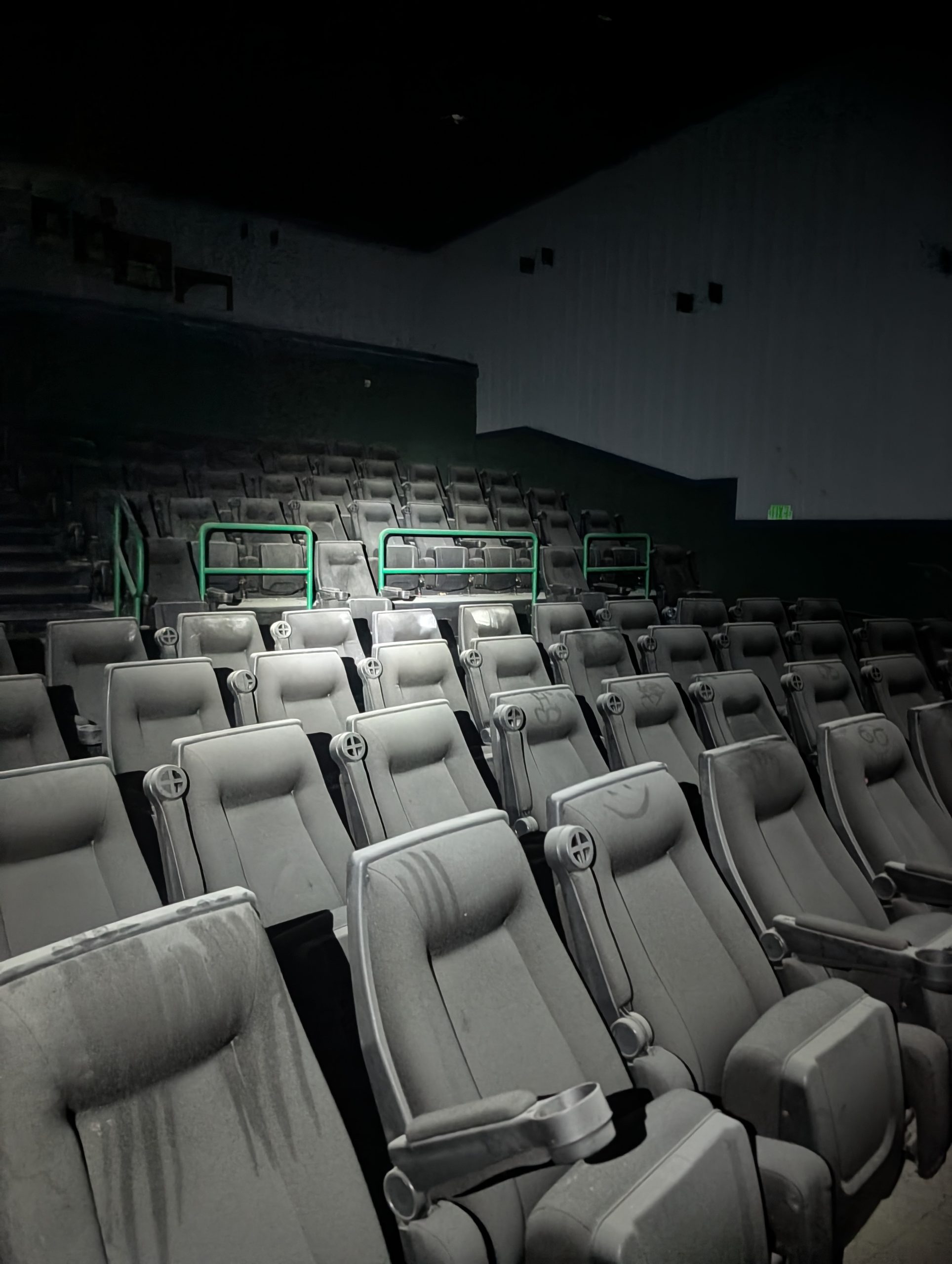 Abandoned movie theater