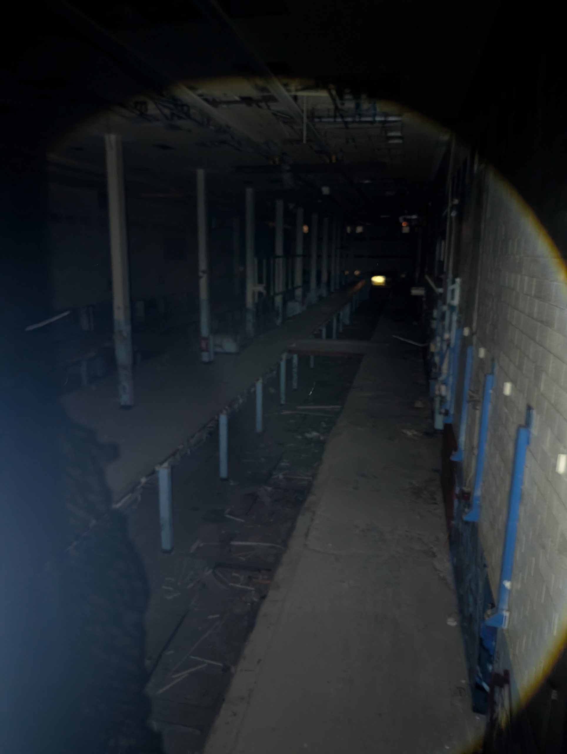 Abandoned news paper factory